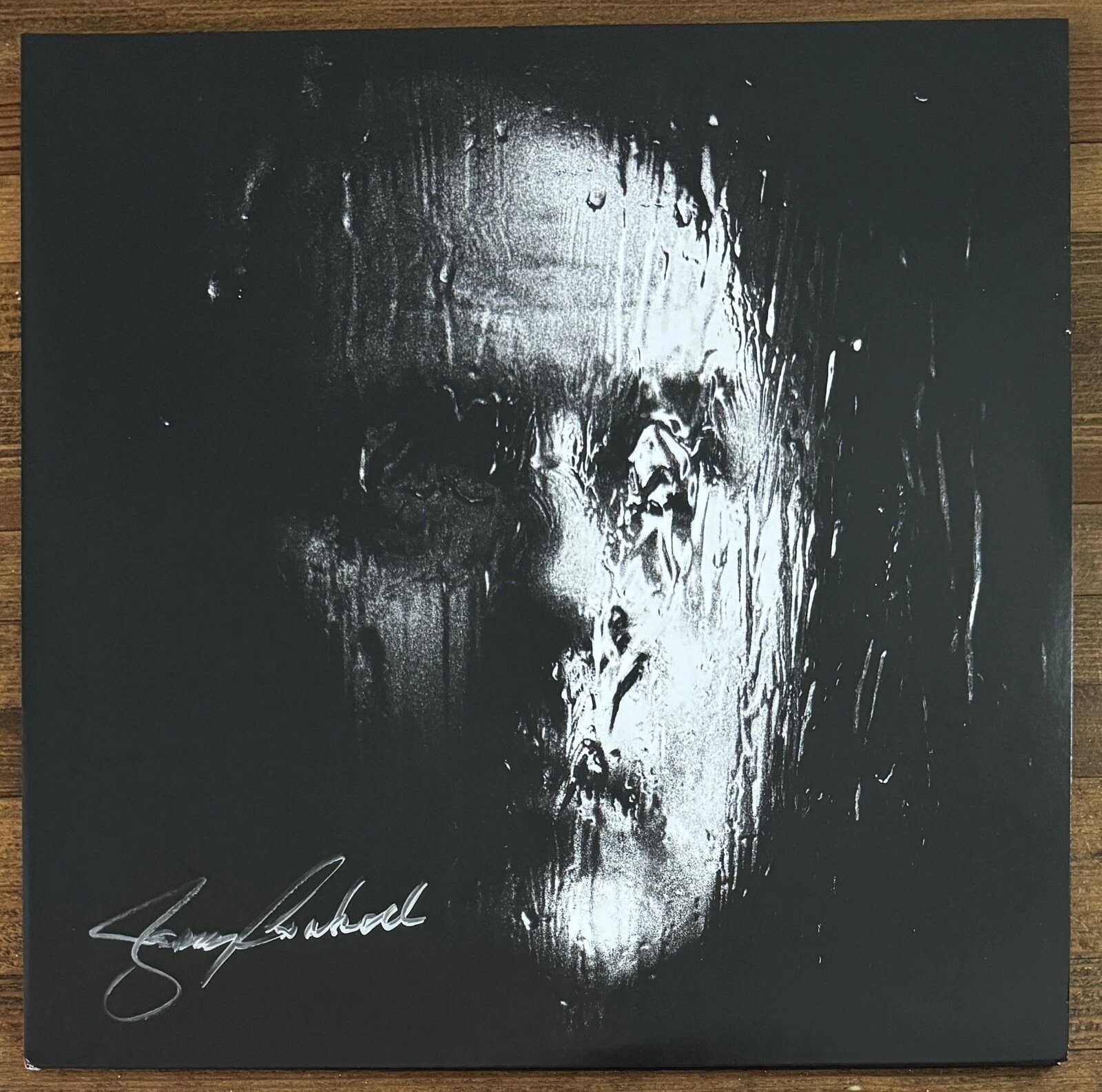 Jerry Cantrell Alice In Chains AUTOGRAPHED Signed RED Vinyl LP BAS Beckett COA