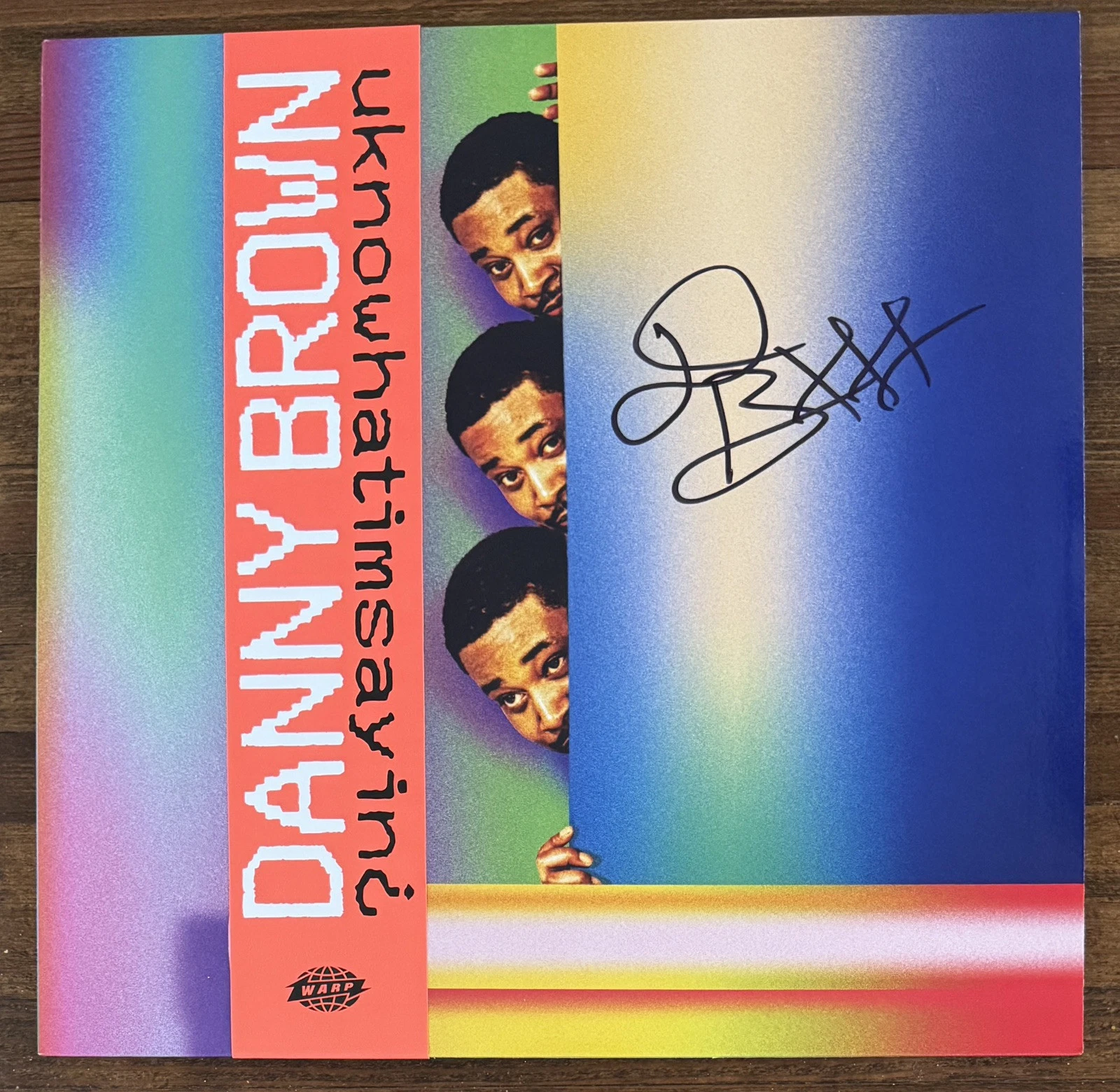 SIGNED Danny Brown ‎uknowhatimsayin¿ Autographed VINYL Cover BAS Beckett COA