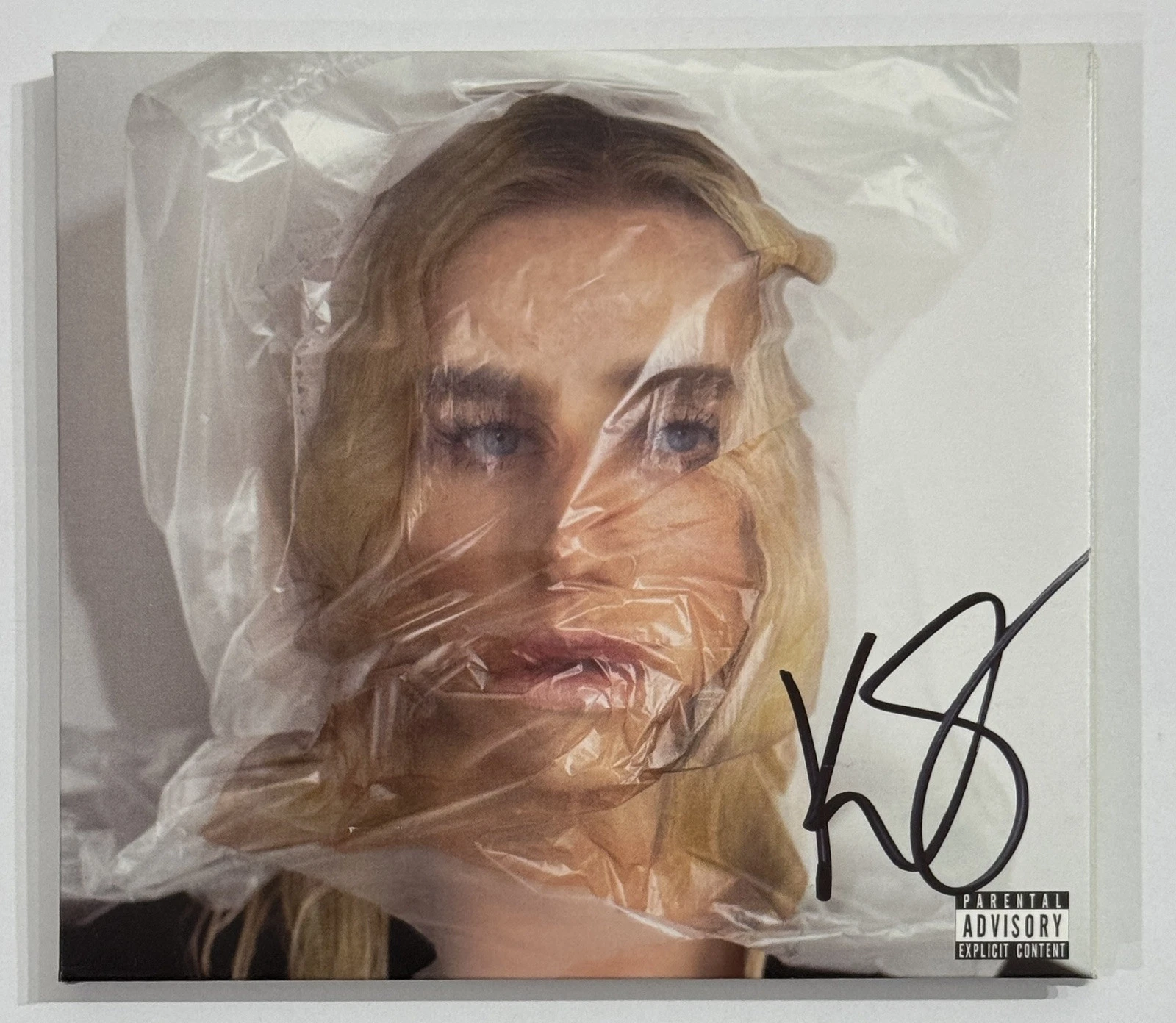 KESHA SIGNED GAG ORDER CD COVER AUTOGRAPHED BAS BECKETT COA CERTIFIED AUTHENTIC COLLECTIBLE MEMORABILIA