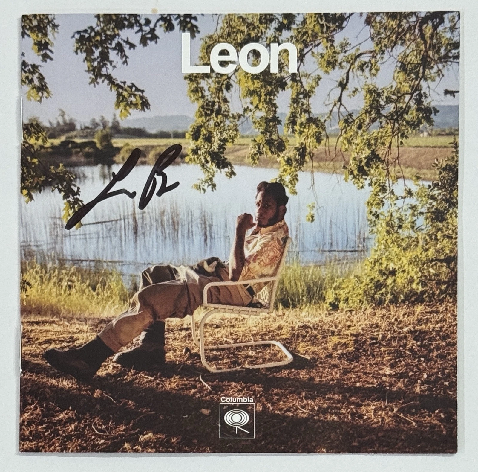 SIGNED Leon Bridges LEON Album Cover Booklet Book & CD PSA DNA COA Autograph