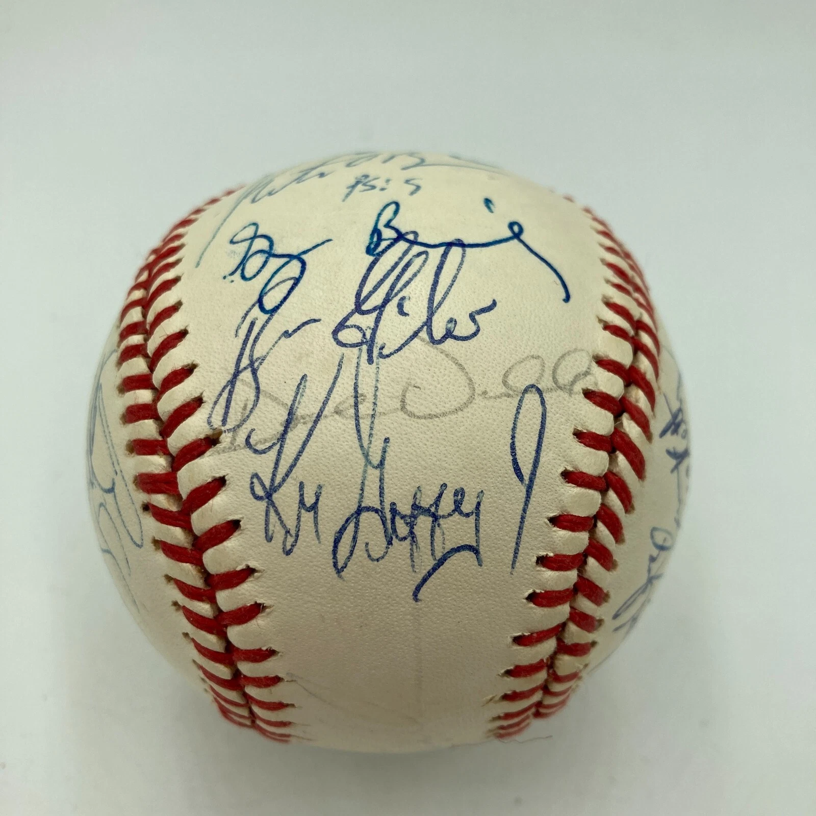 Ken Griffey Jr. 1990 Seattle Mariners Team Signed American League Baseball JSA