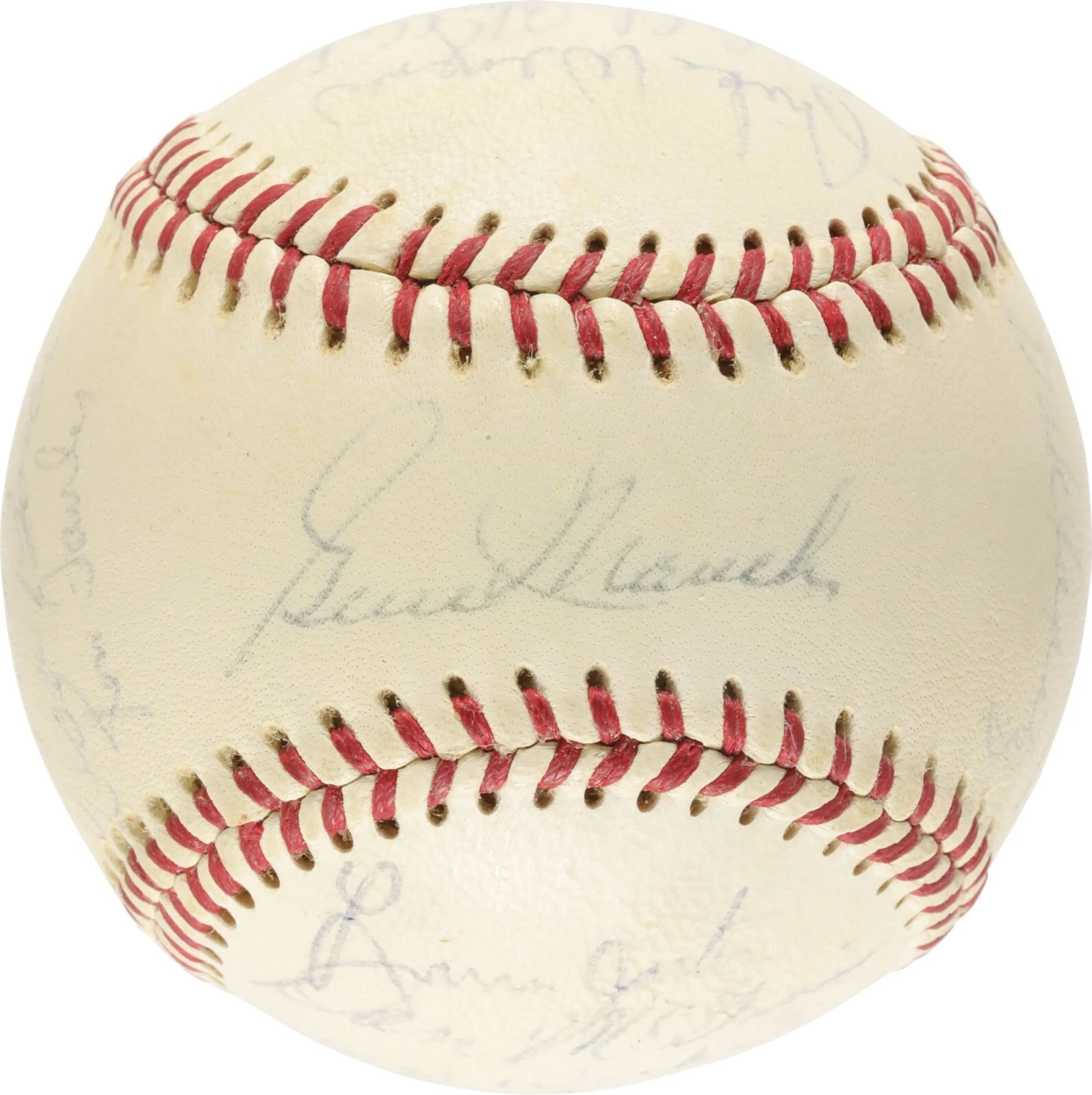 1969 Montreal Expos Inaugural Season Team-Signed Baseball Beckett