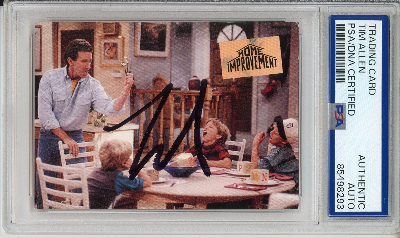 1994 SKYBOX HOME IMPROVEMENT TIM ALLEN SIGNED CARD PSA DNA AUTHENTIC AUTOGRAPH