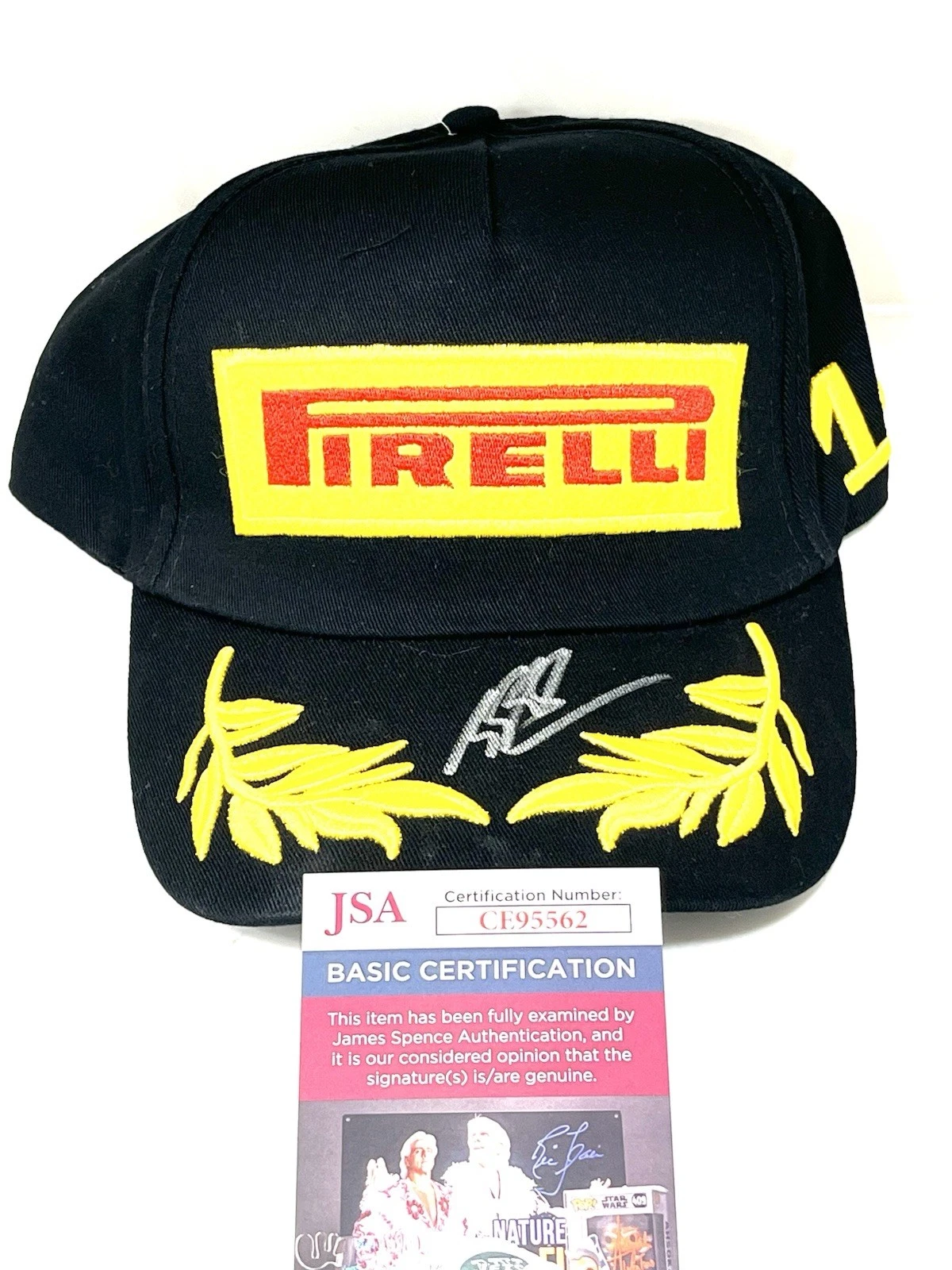 Mick Schumacher Hand Signed Pirelli Racing Hat JSA Cert #2