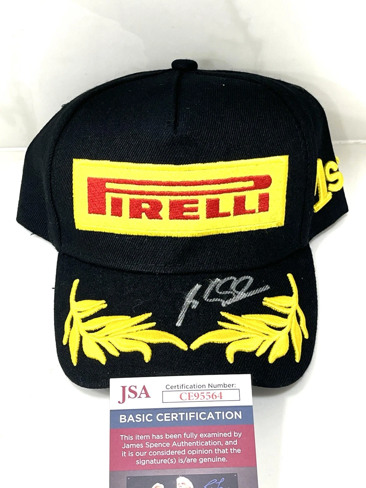 Mick Schumacher Hand Signed Pirelli Racing Hat JSA Cert #4