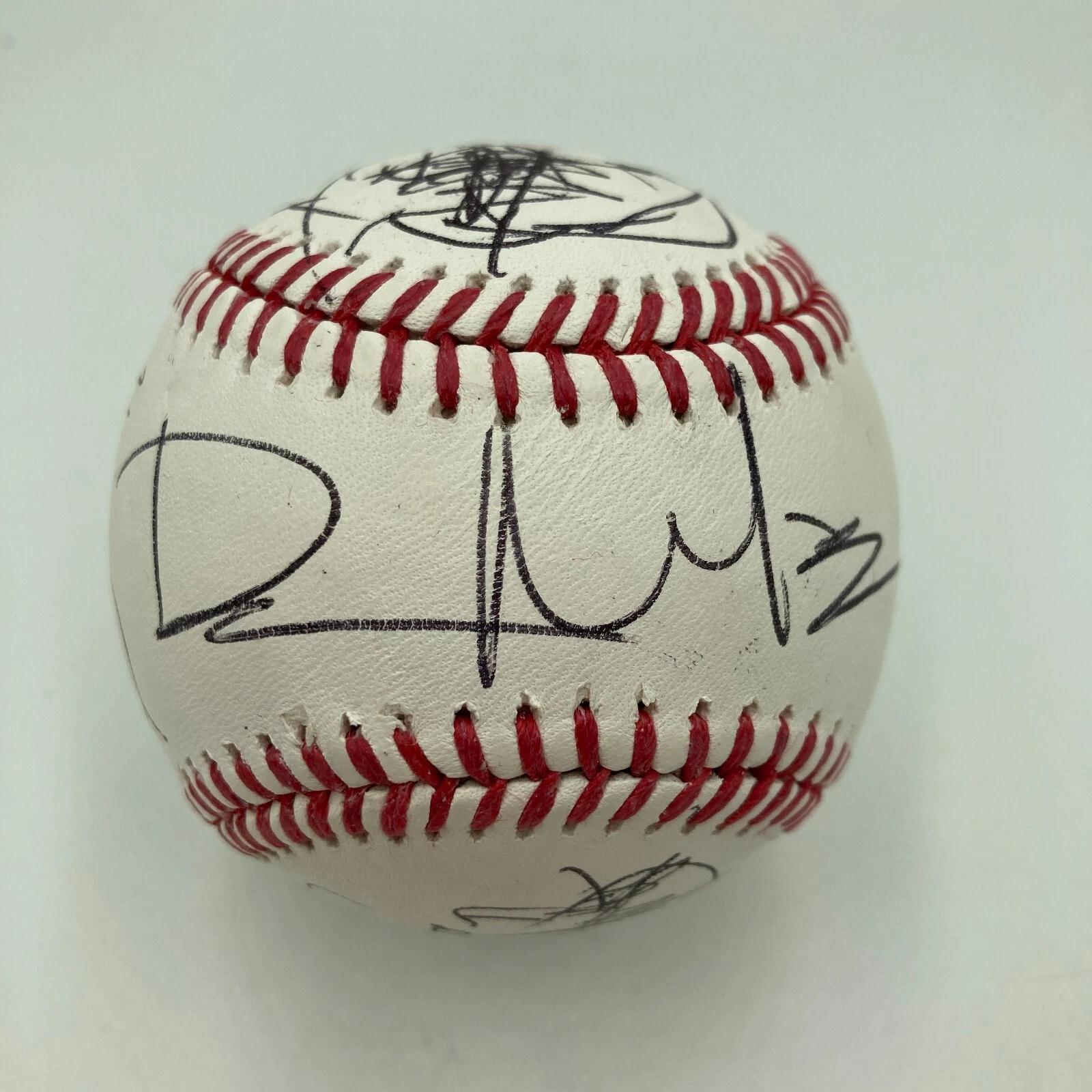 Rare Dave Matthews Signed Hand Drawn Art Baseball PSA DNA COA
