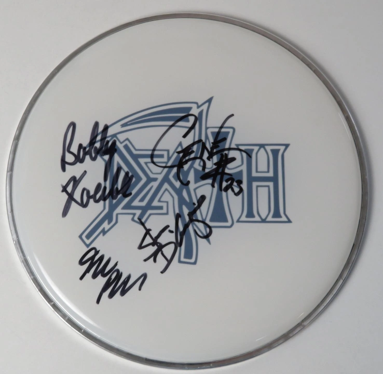 DEATH Signed Autograph Auto 10