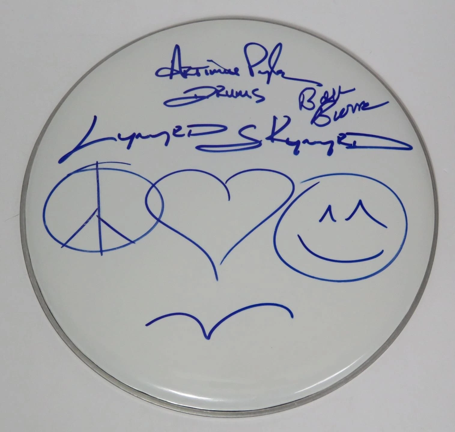 Bob Burns & Artimus Pyle LYNYRD SKYNYRD Signed Auto 13