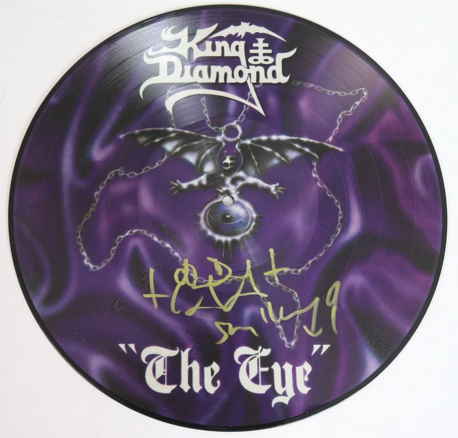 KING DIAMOND Signed Autograph Auto 