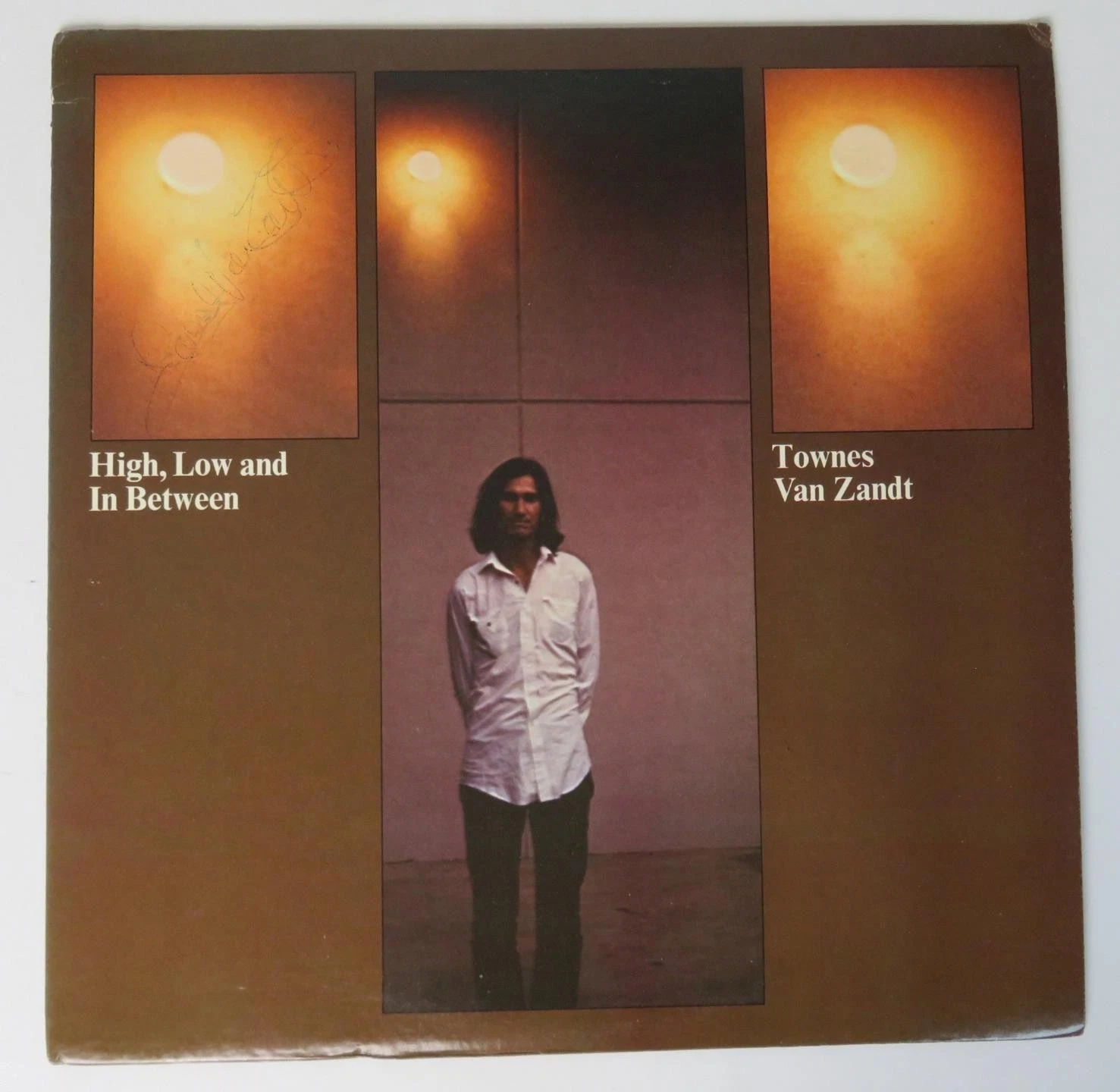 TOWNES VAN ZANDT Signed Autograph 