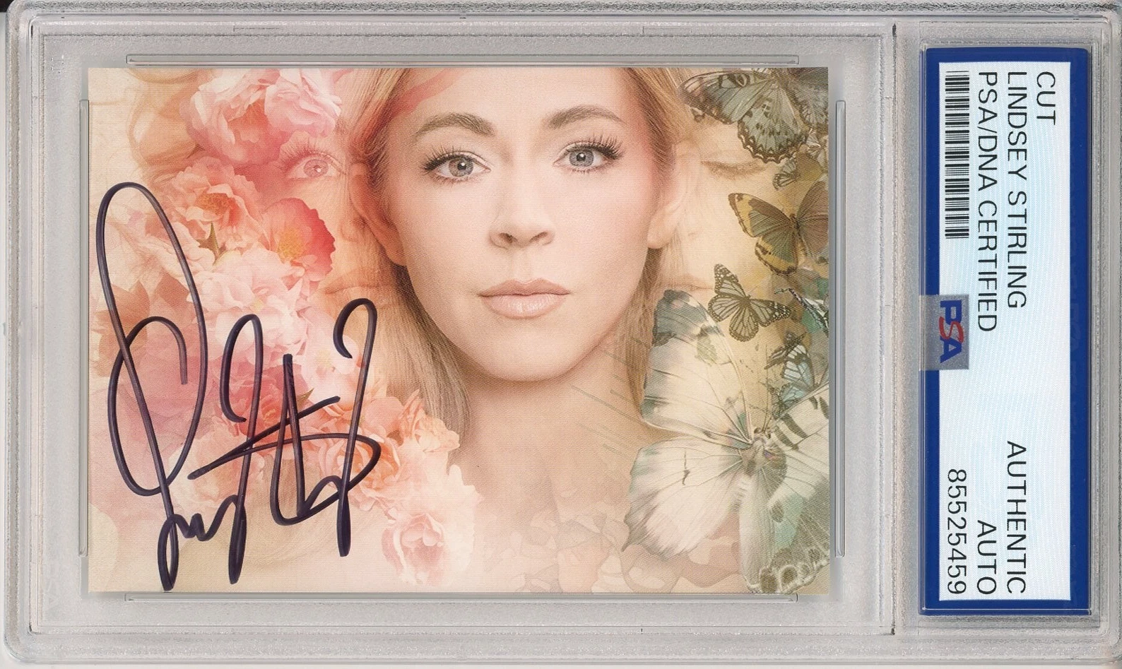 Lindsey Stirling SIGNED SEXY Duality Album Art Card CD PSA DNA COA Autographed