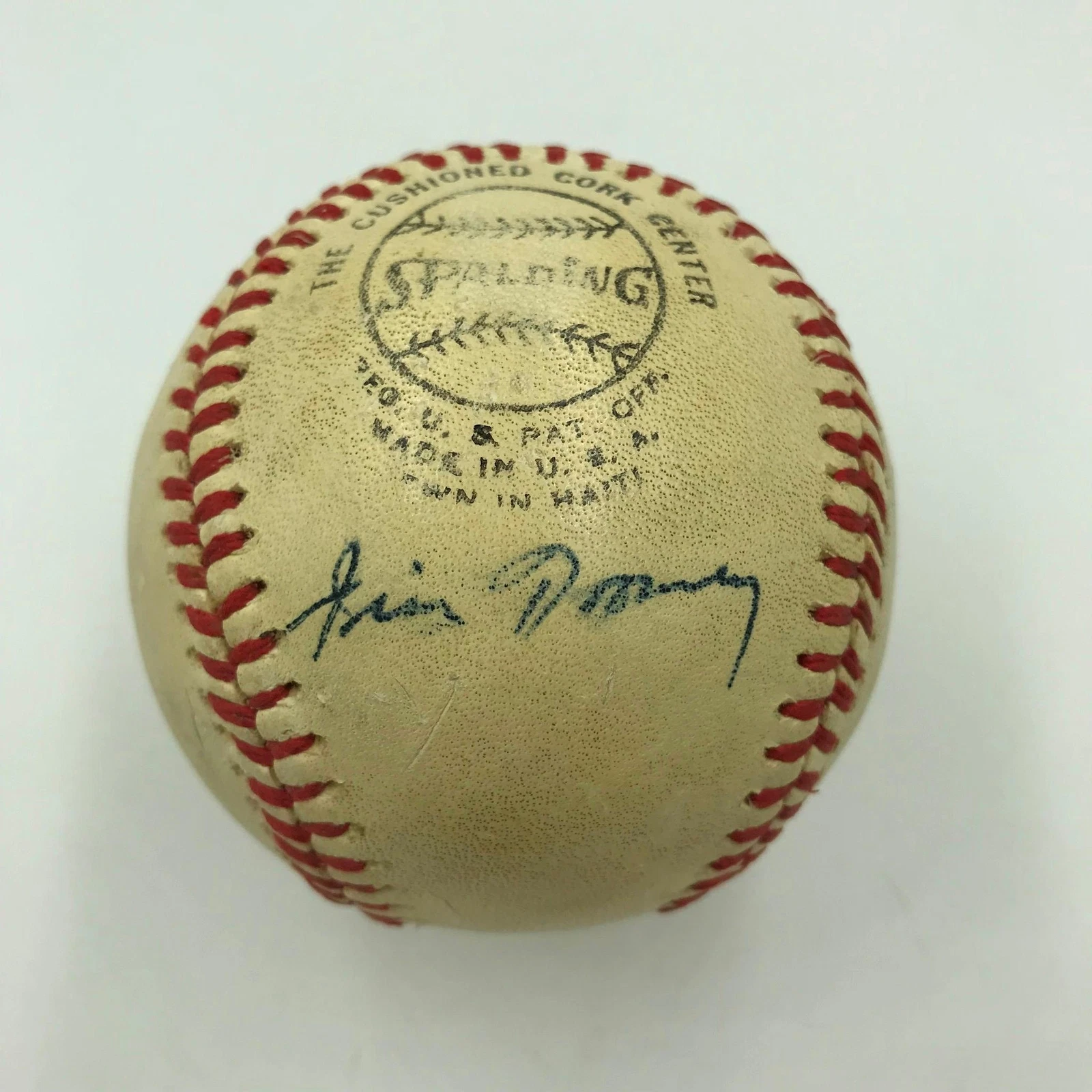 Rare James Jim Toomey Single Signed NL Baseball St. Louis Cardinals GM JSA COA