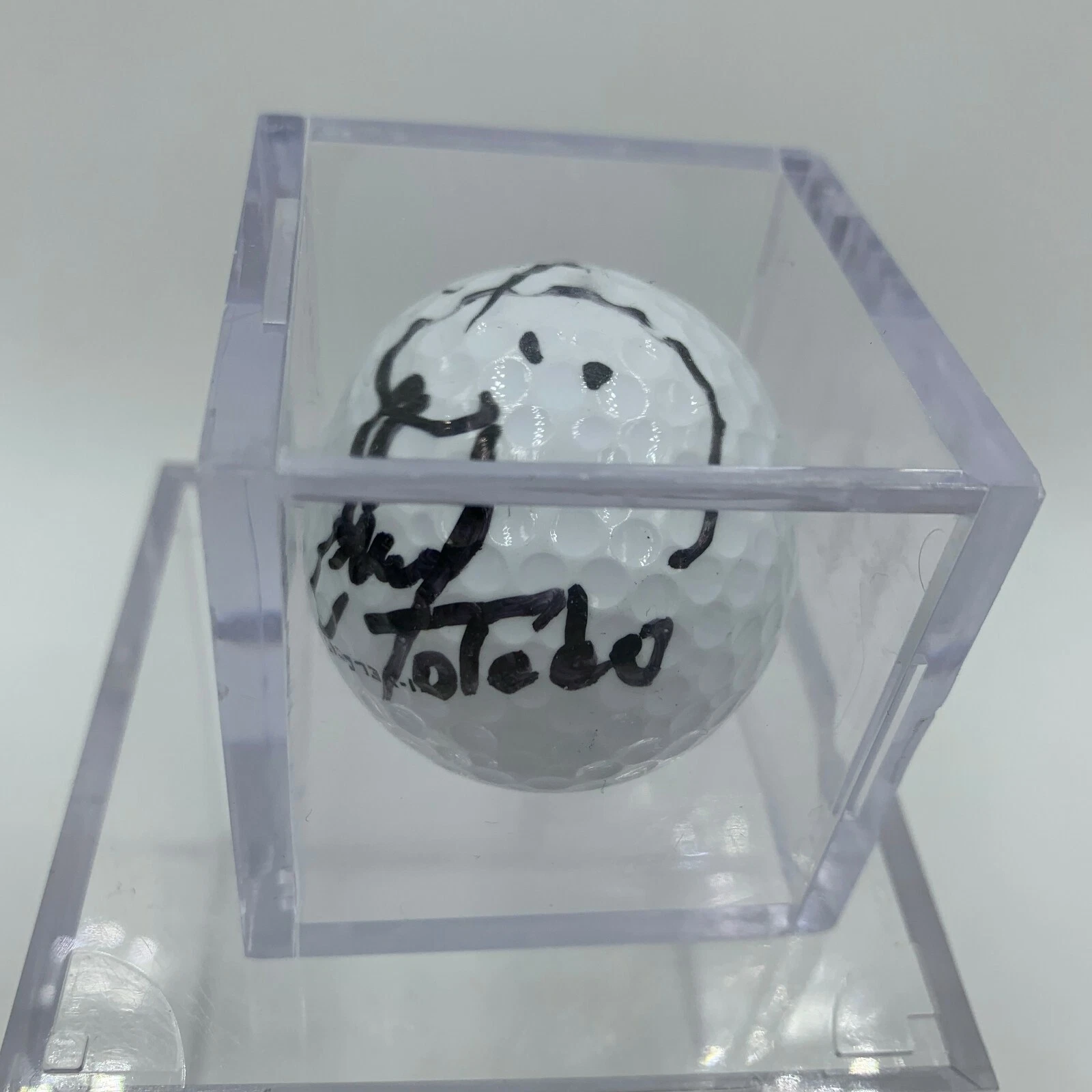 Esteban Toledo Signed Autographed Golf Ball PGA With JSA COA