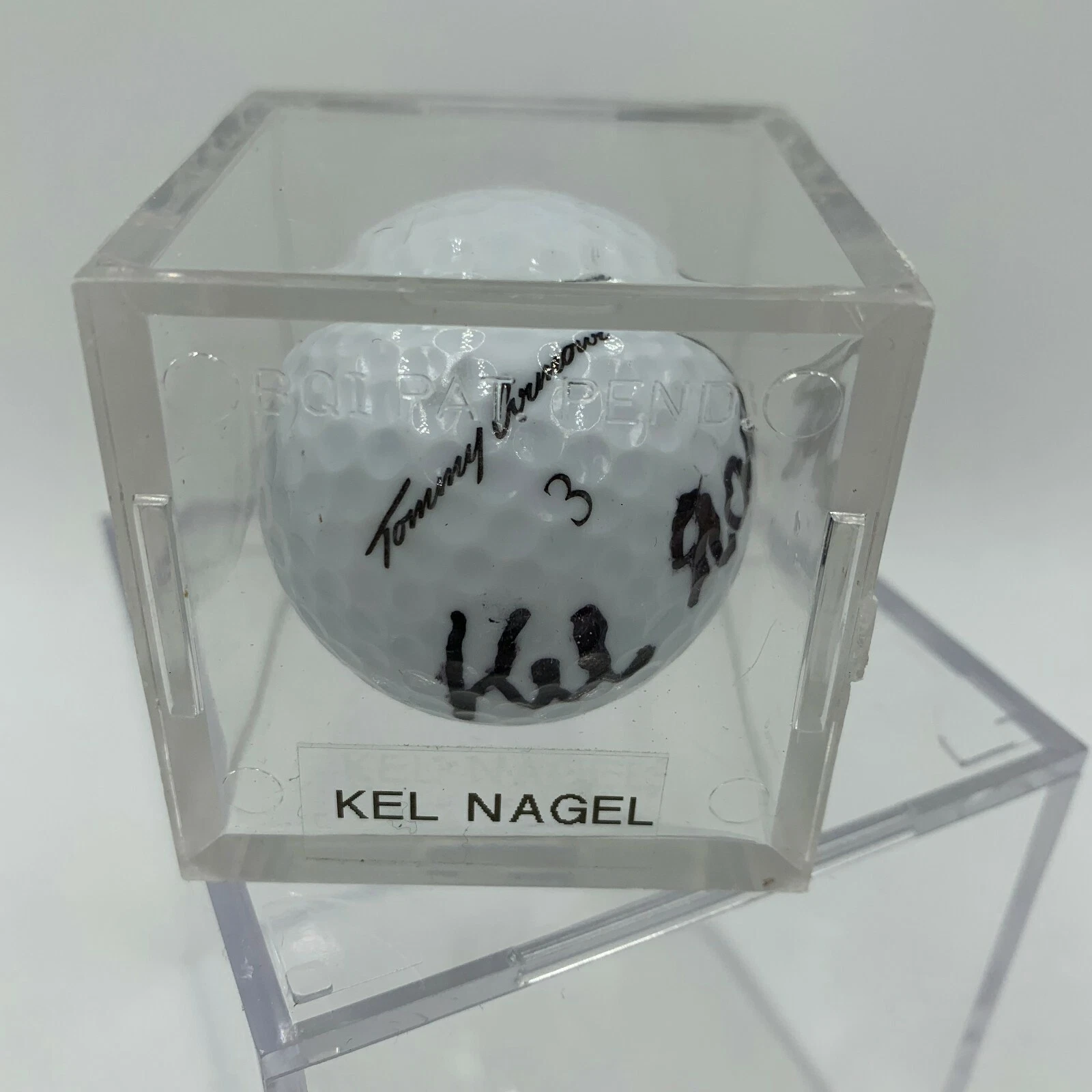 Kel Nagle Signed Autographed Golf Ball PGA With JSA COA