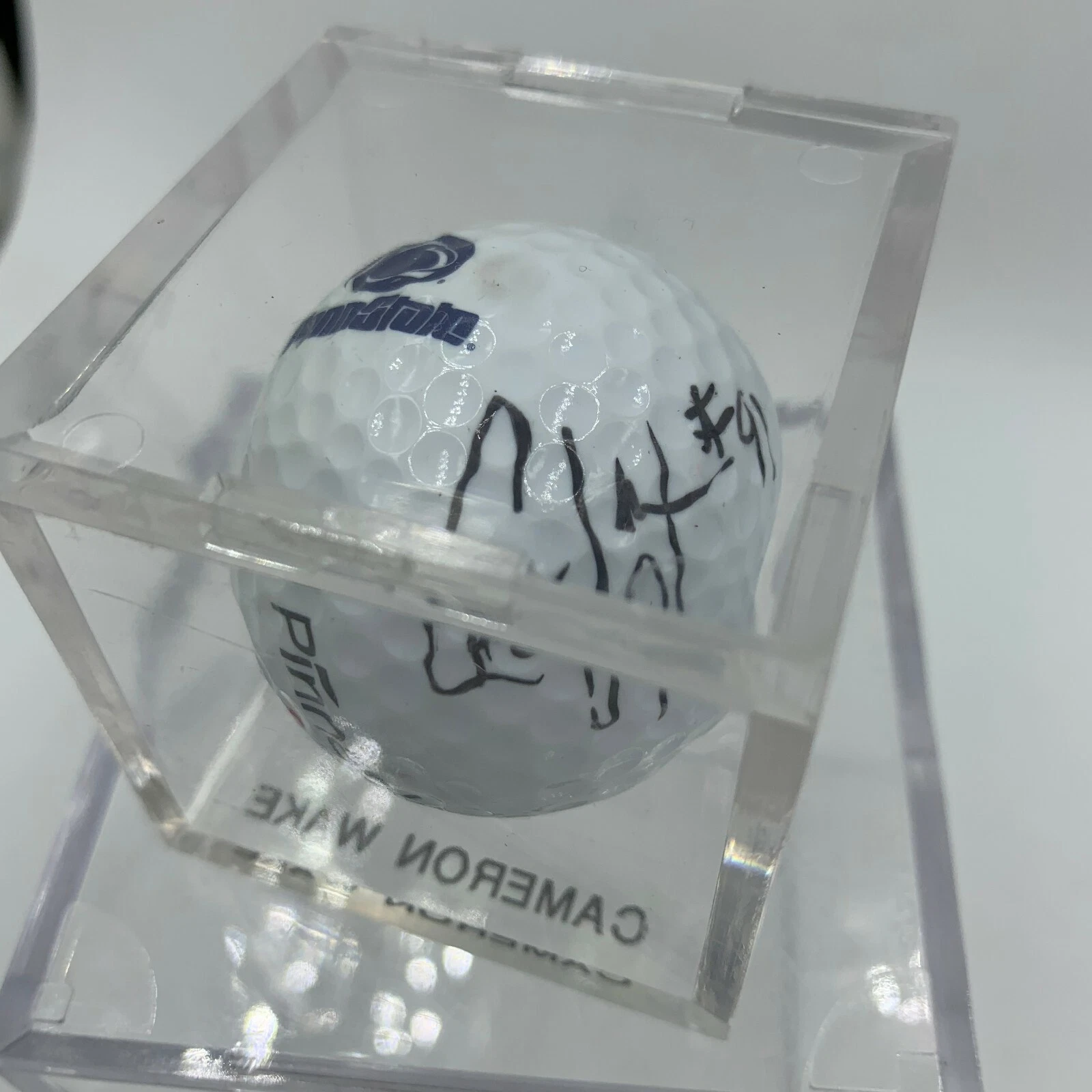 Cameron Wake Rookie Signed Autographed Penn State Golf Ball JSA COA NFL Dolphins