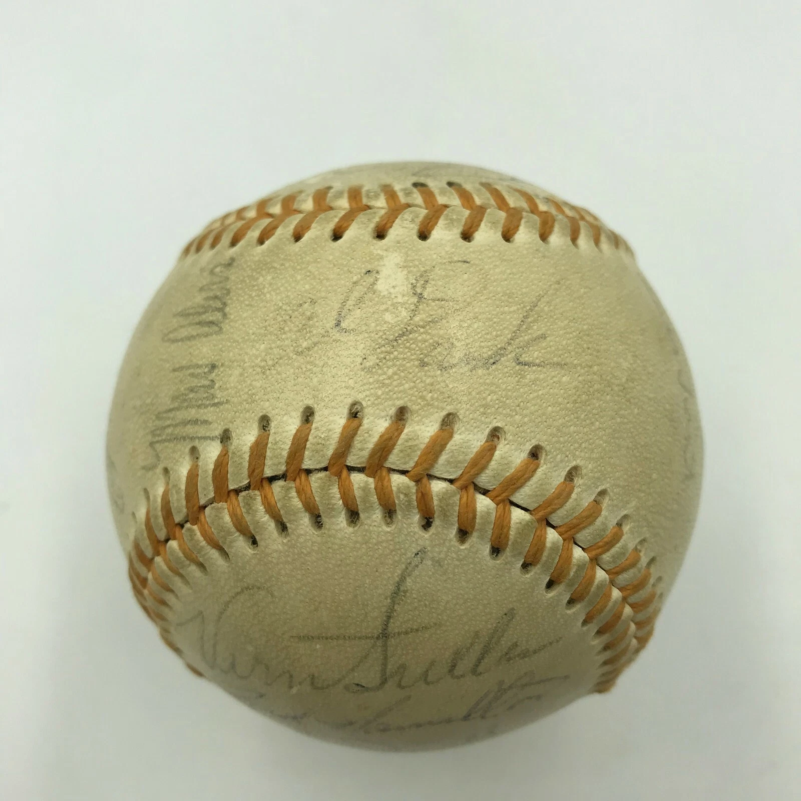 1969 Cleveland Indians Team Signed Autographed American League Baseball
