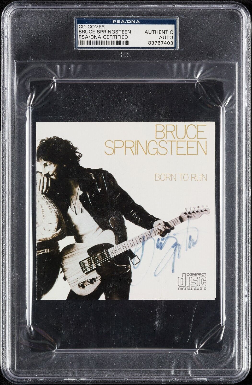 Bruce Springsteen Signed 