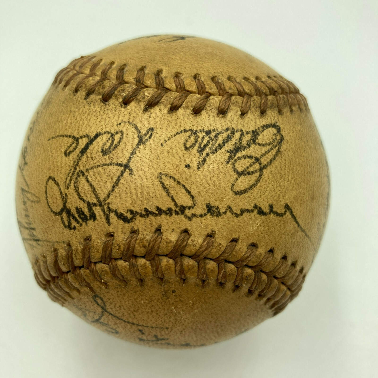 1946 DETROIT TIGERS TEAM SIGNED OFFICIAL AMERICAN LEAGUE HARRIDGE BASEBALL COLLECTIBLE MEMORABILIA