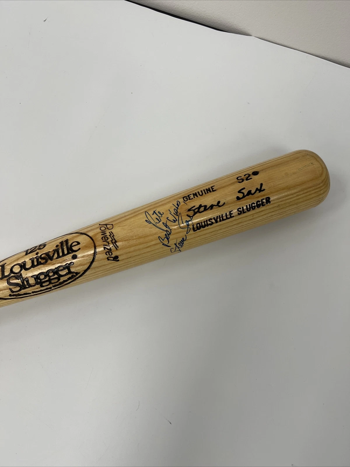 STEVE SAX SIGNED VINTAGE LOUISVILLE SLUGGER ISSUED BASEBALL BAT JSA COA COLLECTIBLE MEMORABILIA