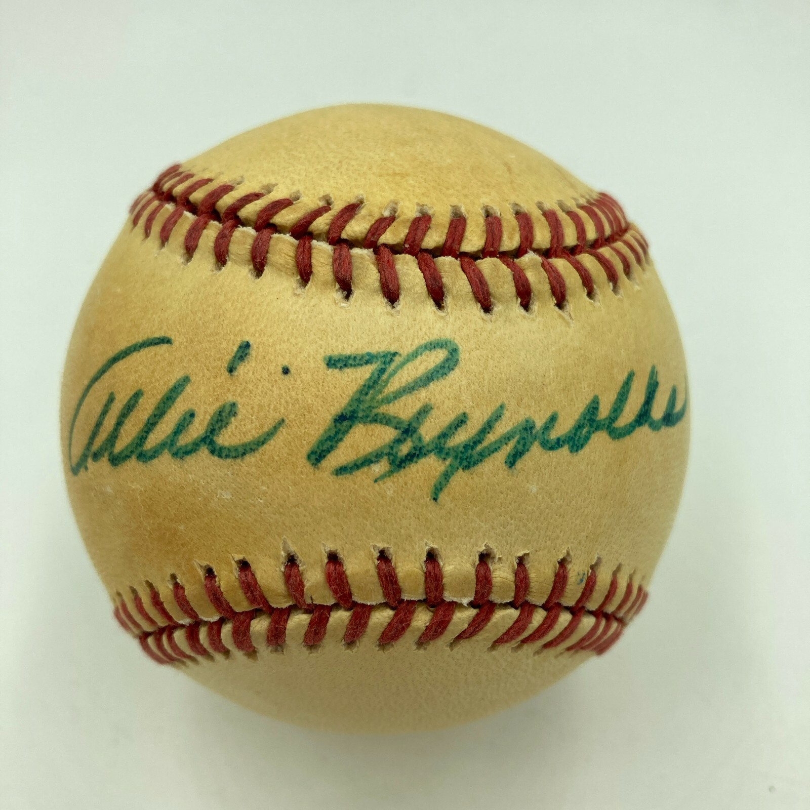 Allie Reynolds Single Signed American League Baseball JSA COA New York Yankees