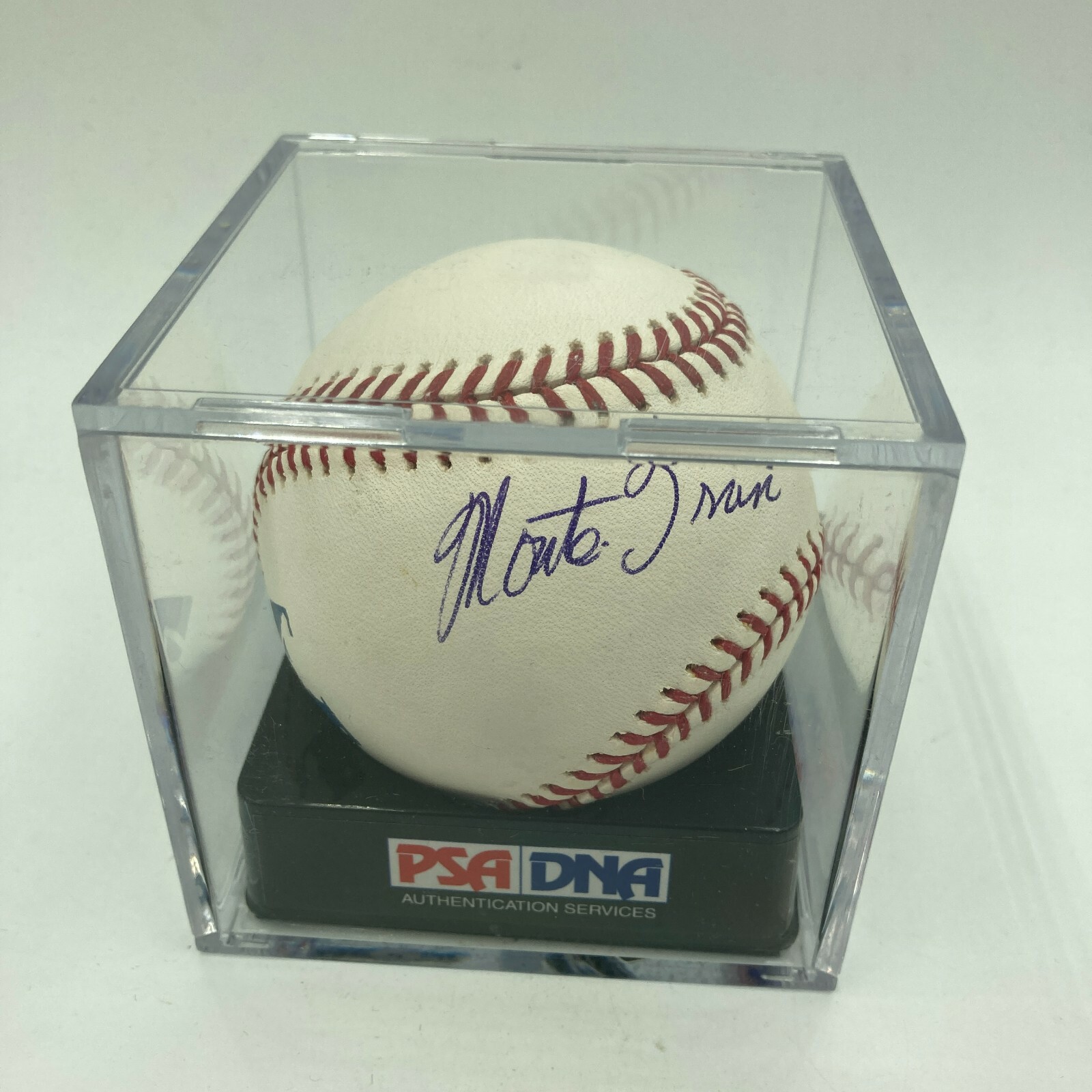 Monte Irvin Signed Major League Baseball PSA DNA Graded 9 MINT