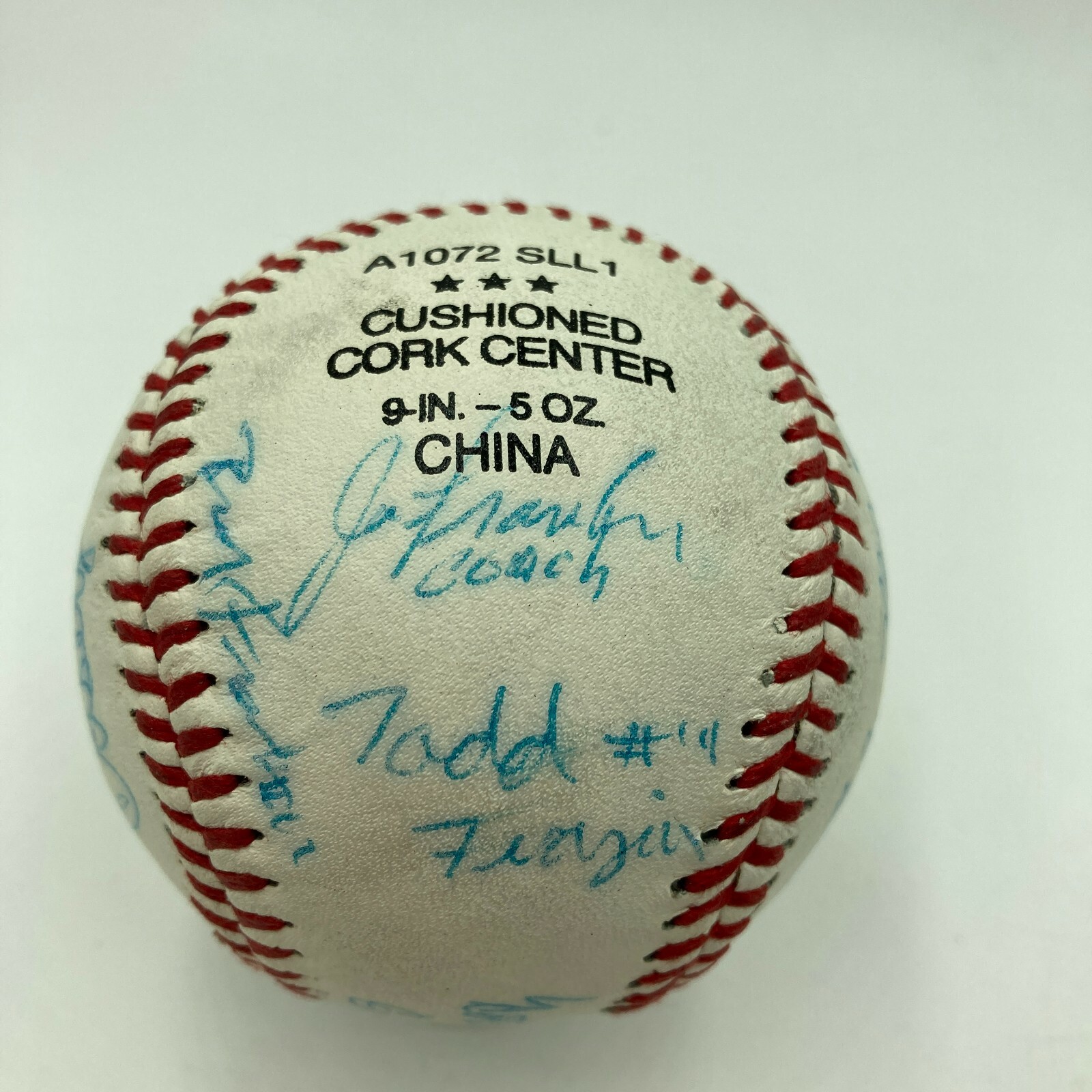 1998 Toms River Little League World Series Champions Team Signed Baseball JSA