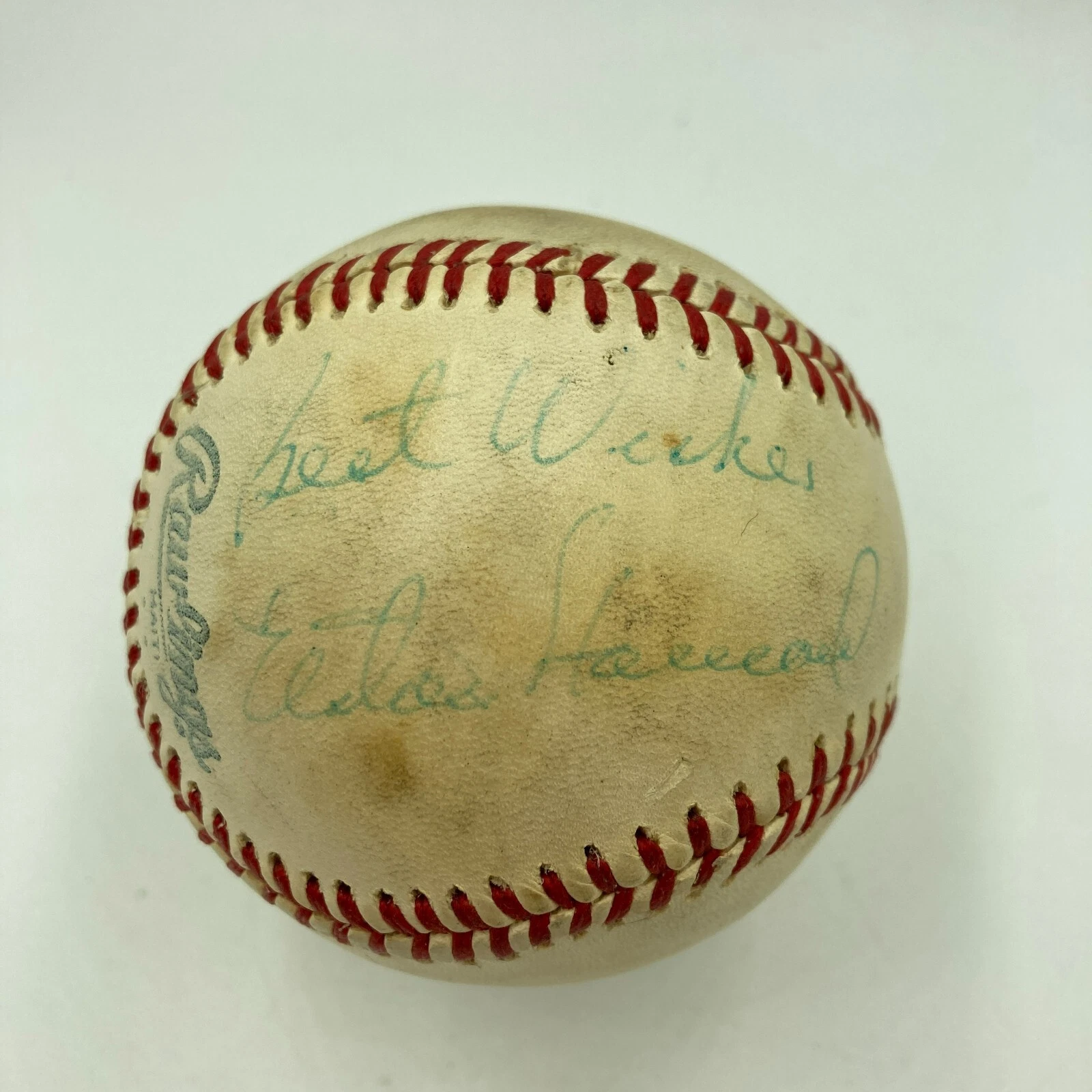 Elston Howard Single Signed Official American League Baseball JSA COA