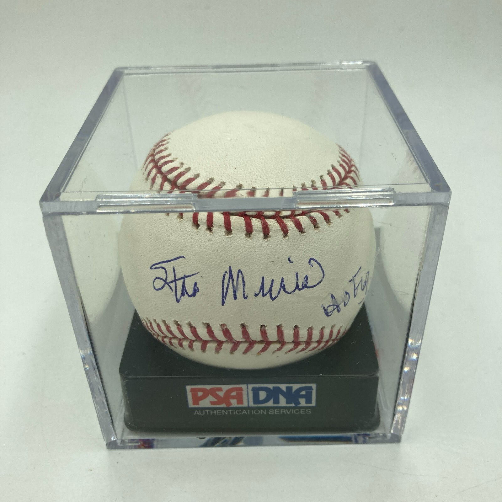 Stan Musial HOF 1969 Signed Baseball PSA DNA Graded 10 GEM MINT