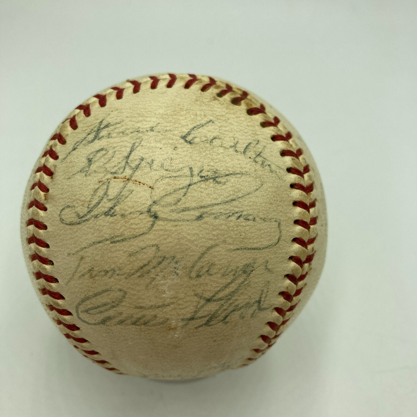 1967 St. Louis Cardinals World Series Champs Team Signed Baseball JSA COA