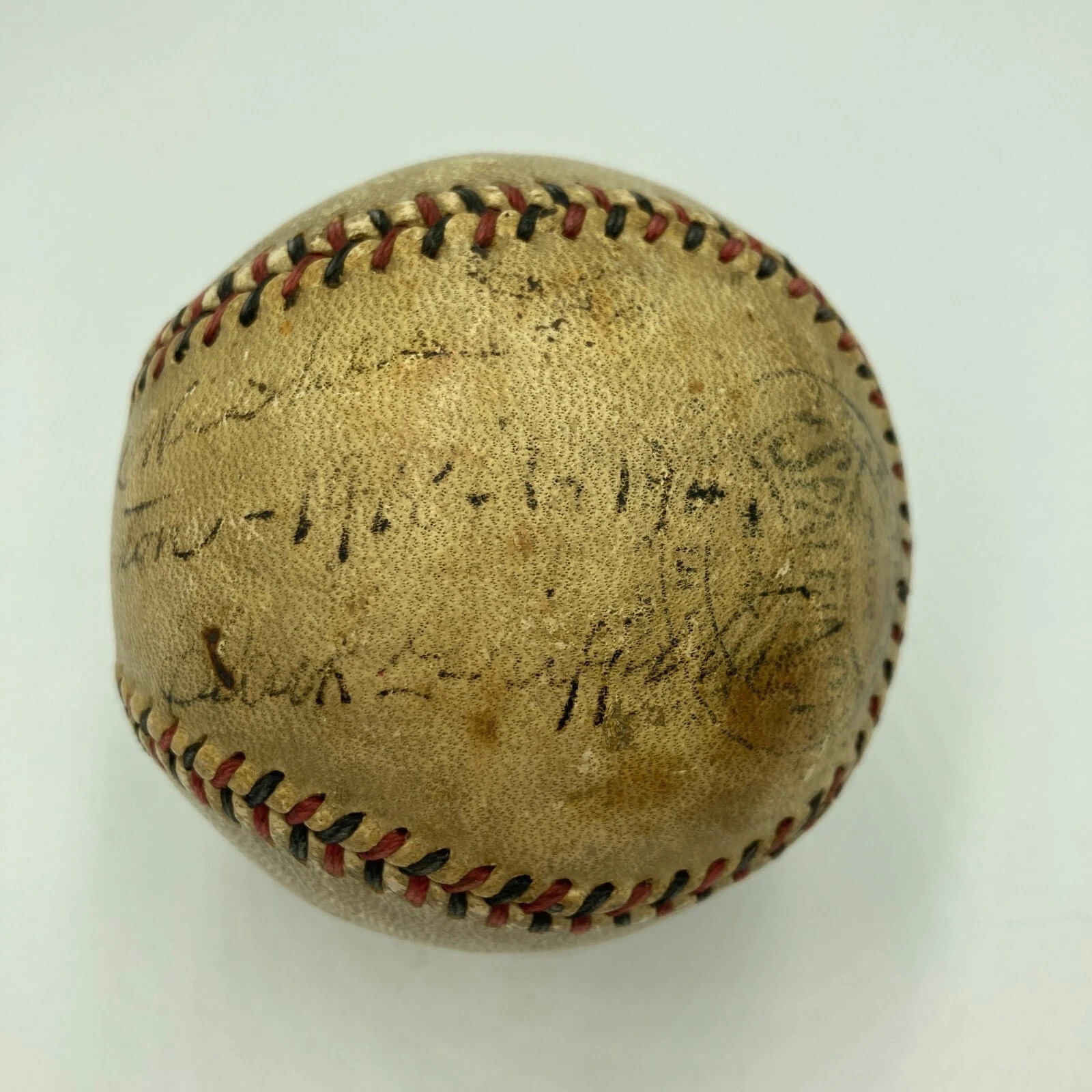 Clark Griffith Single Signed 1920's Official National League Baseball Beckett
