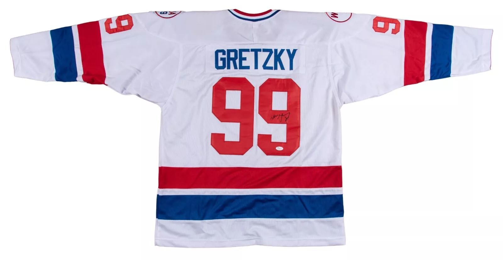 WAYNE GRETZKY SIGNED 1979 WHA ALL STAR GAME JERSEY JSA COA COLLECTIBLE MEMORABILIA