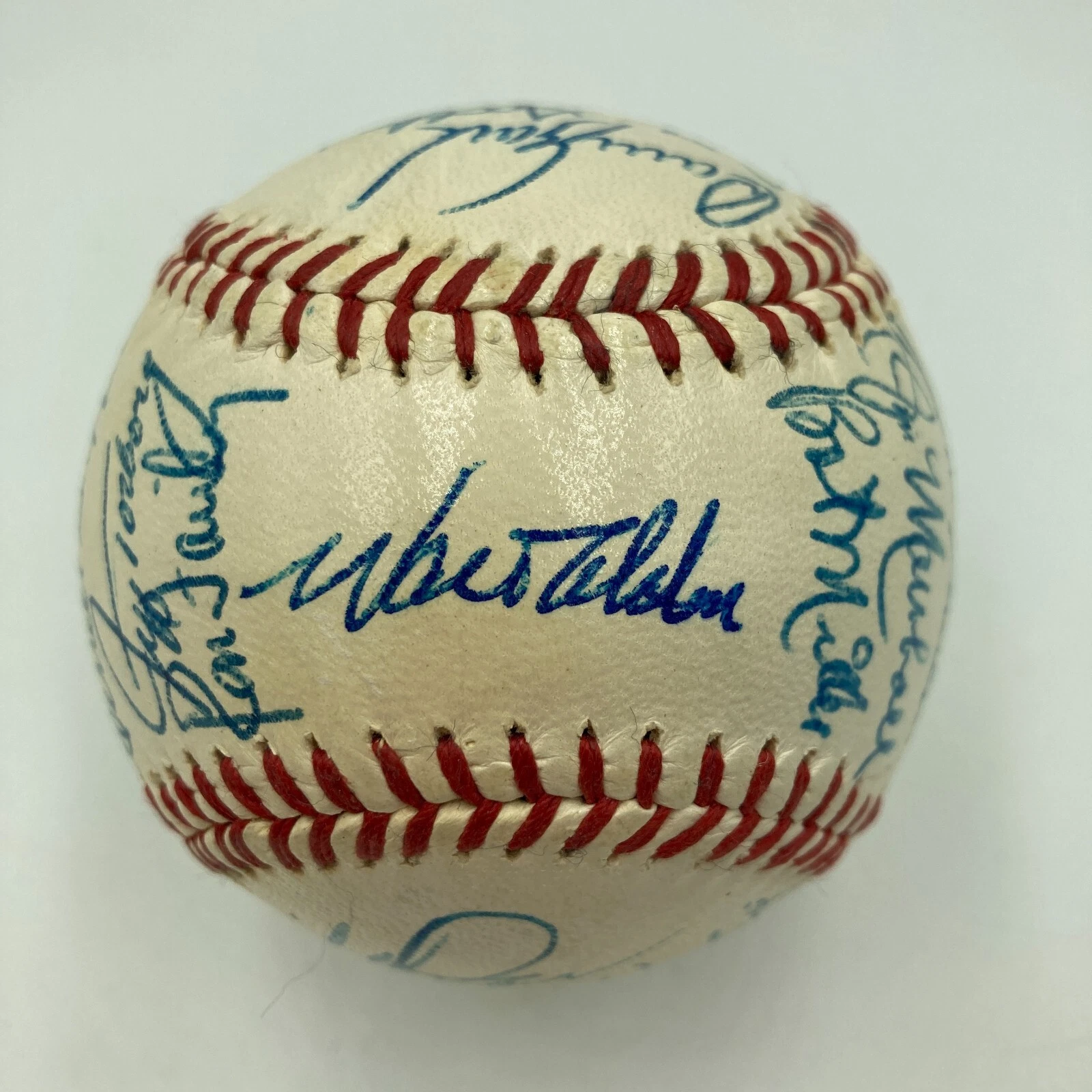 Beautiful 1967 Los Angeles Dodgers Team Signed Baseball JSA COA