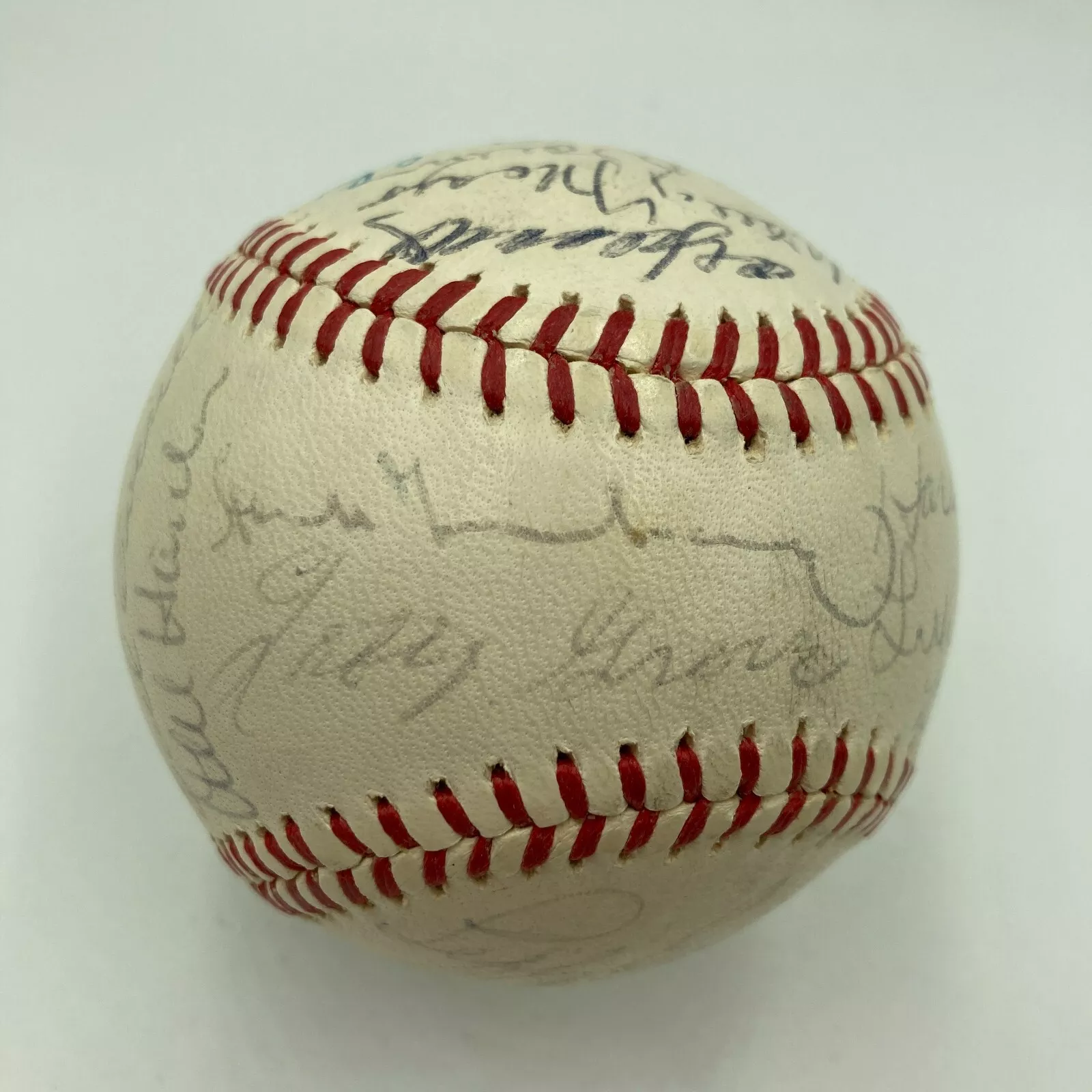 1937 ALL STAR GAME TEAM SIGNED BASEBALL HANK GREENBERG JSA COA COLLECTIBLE MEMORABILIA