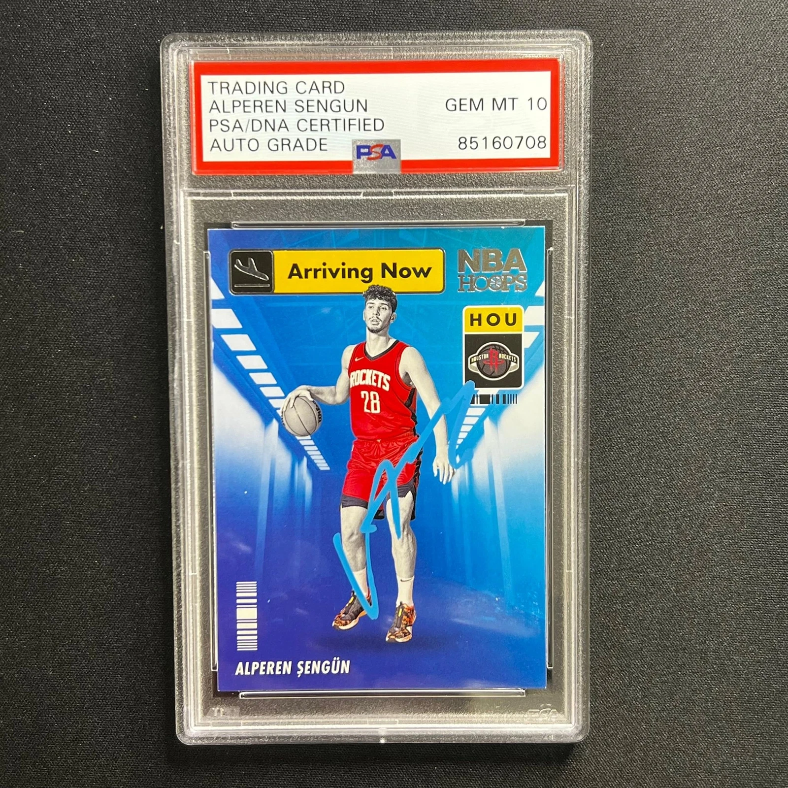 2021-22 Panini Prizm #21 Alperen Sengun AUTO 10 Card PSA Slabbed RC