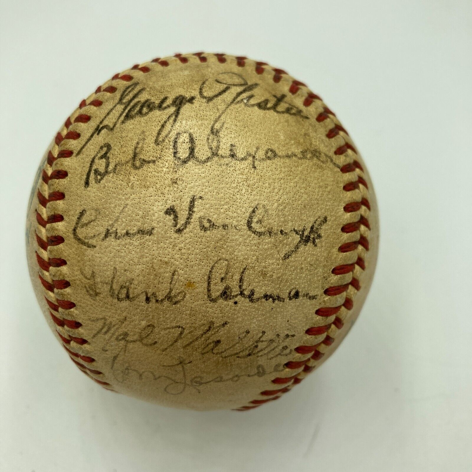 1951 MONTREAL ROYALS DODGERS WORLD SERIES CHAMPS TEAM SIGNED BASEBALL JSA COA COLLECTIBLE MEMORABILIA