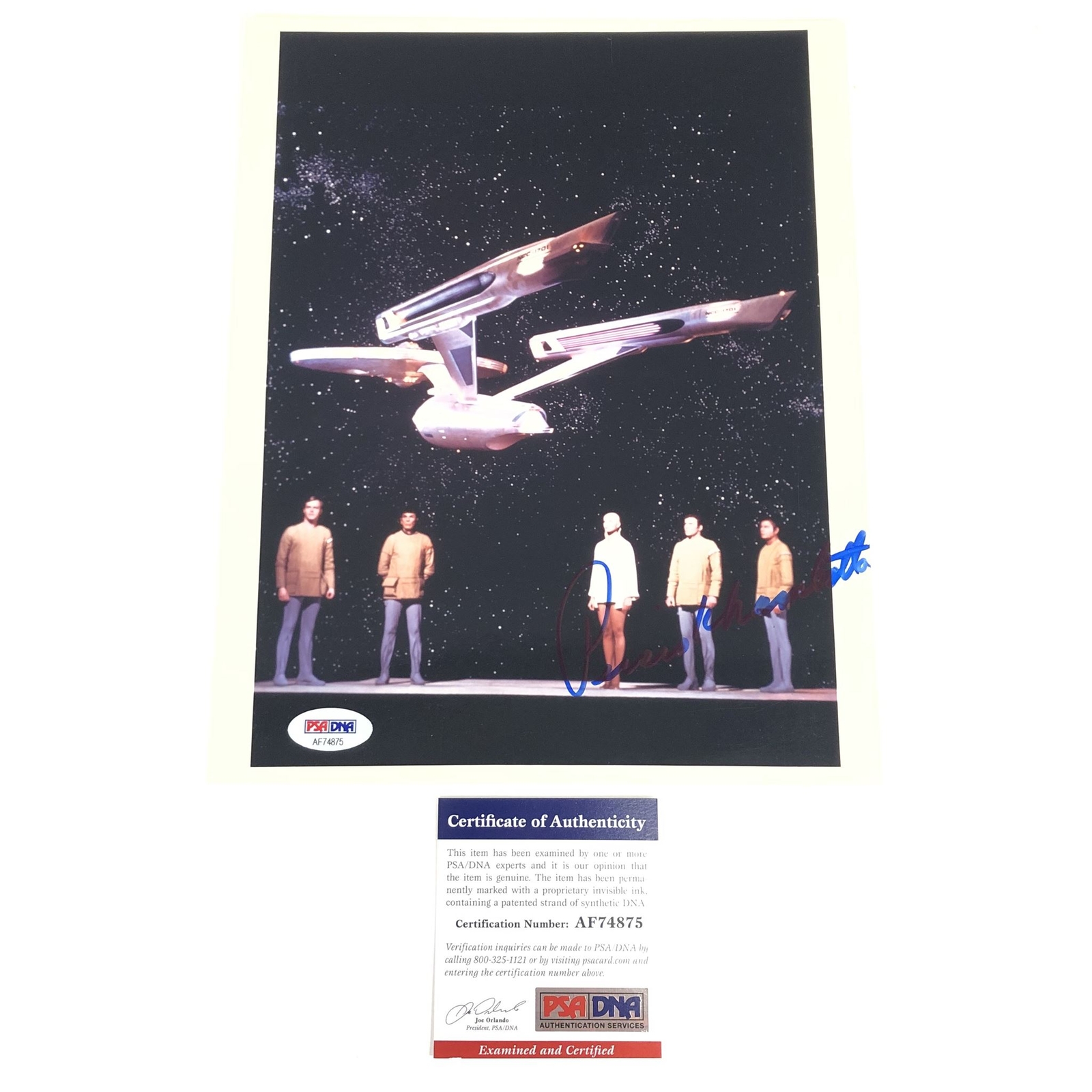 Persis Khambatta signed 8x10 photo PSA/DNA Autographed Star Trek