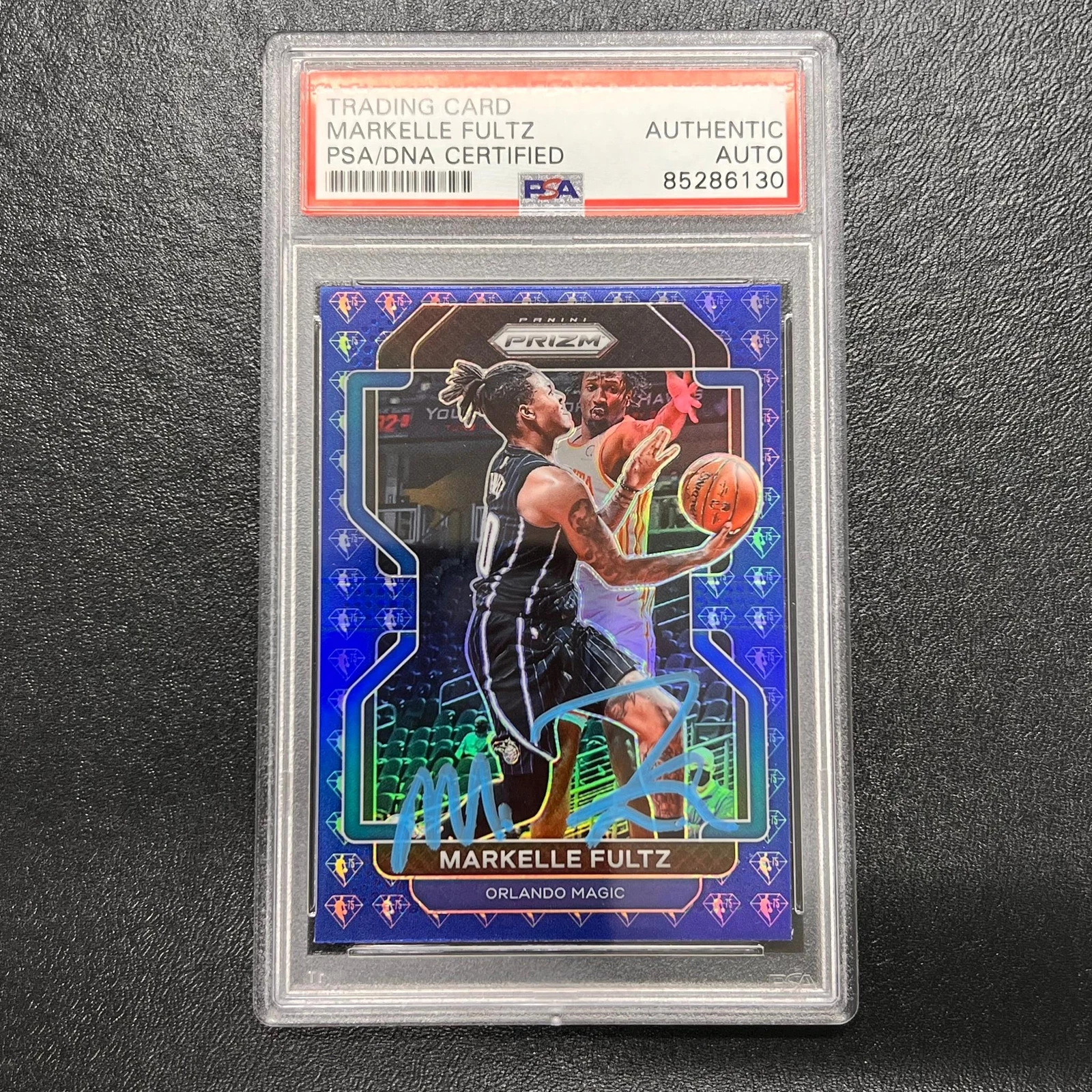 2021-22 Panini Donruss Optic #163 MARKELLE FULTZ Signed Card AUTO PSA Slabbed Ma