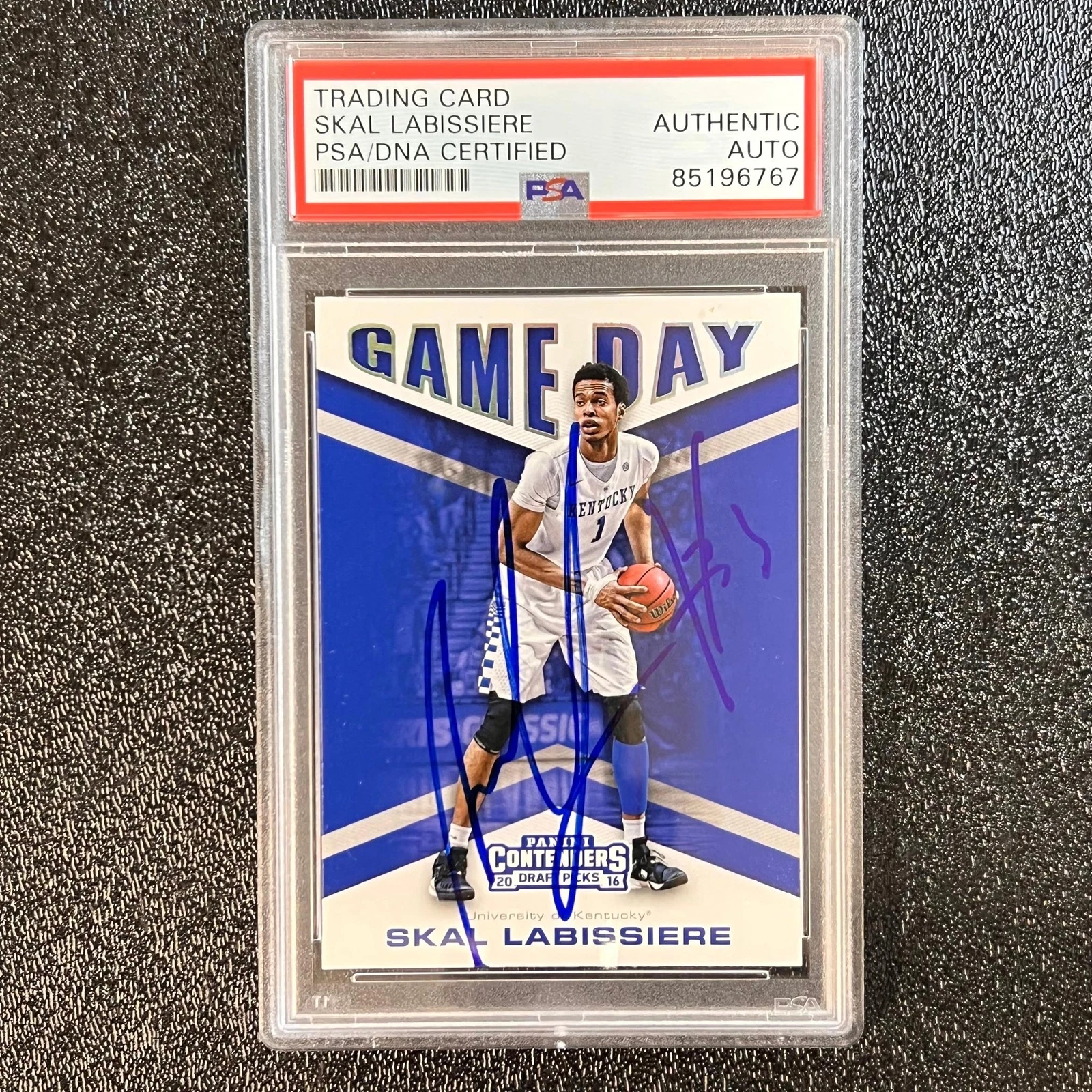 2016-17 Contenders Draft Picks Class Reunion #10 Skal Labissiere Signed Card AUT