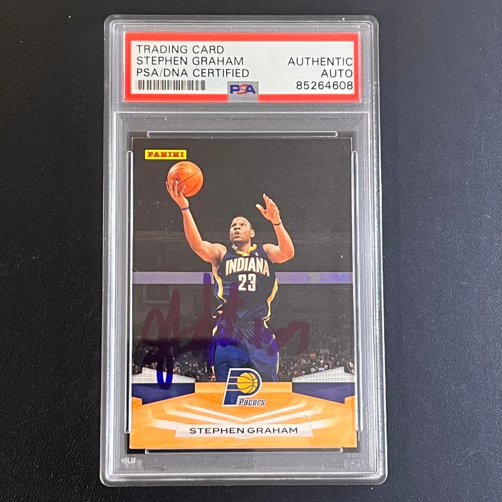 2009-10 Panini Basketball #89 Stephen Graham Signed Card AUTO PSA/DNA Slabbed Pa