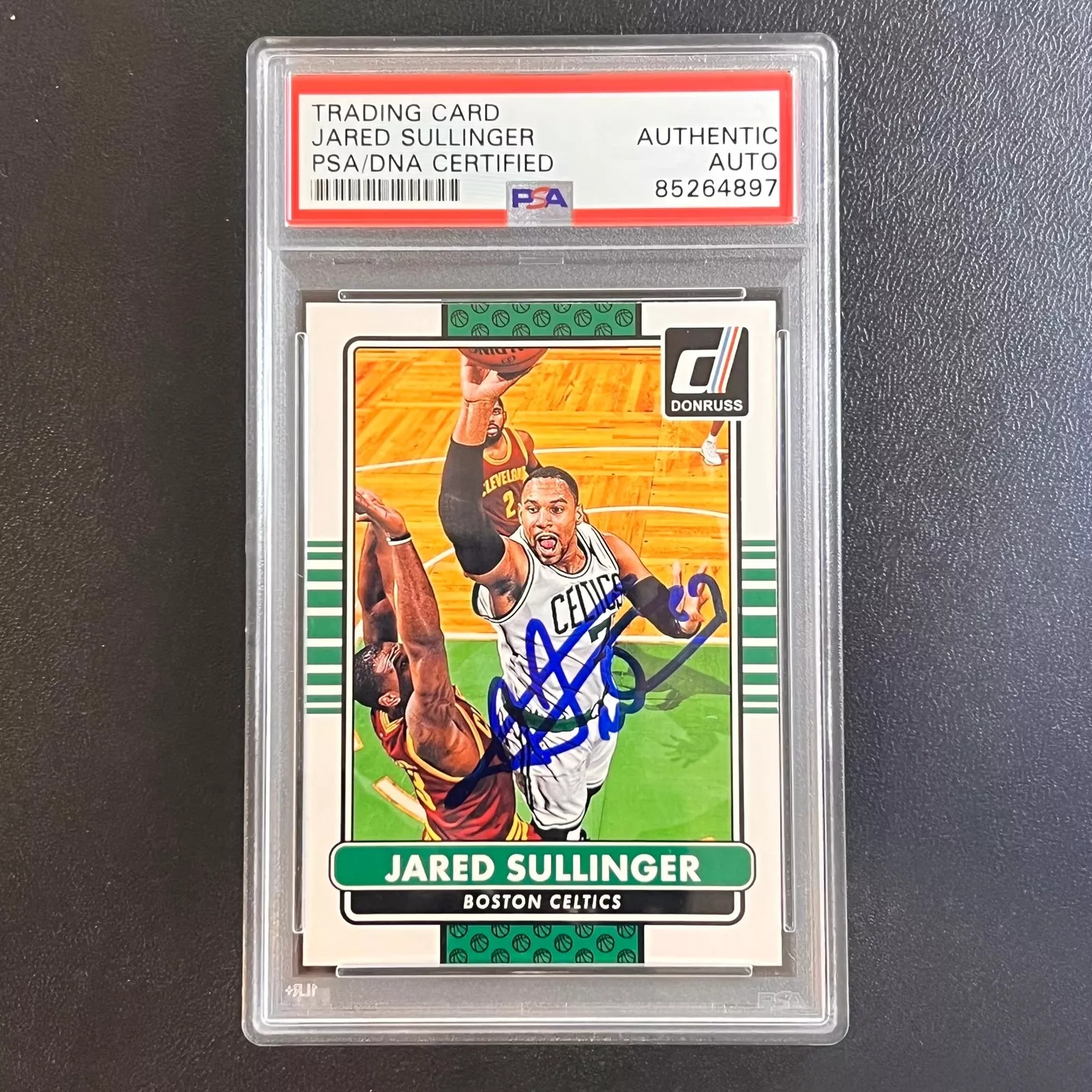 2014-15 Panini Donruss #173 Jared Sullinger Signed Card AUTO PSA/DNA Slabbed Cel