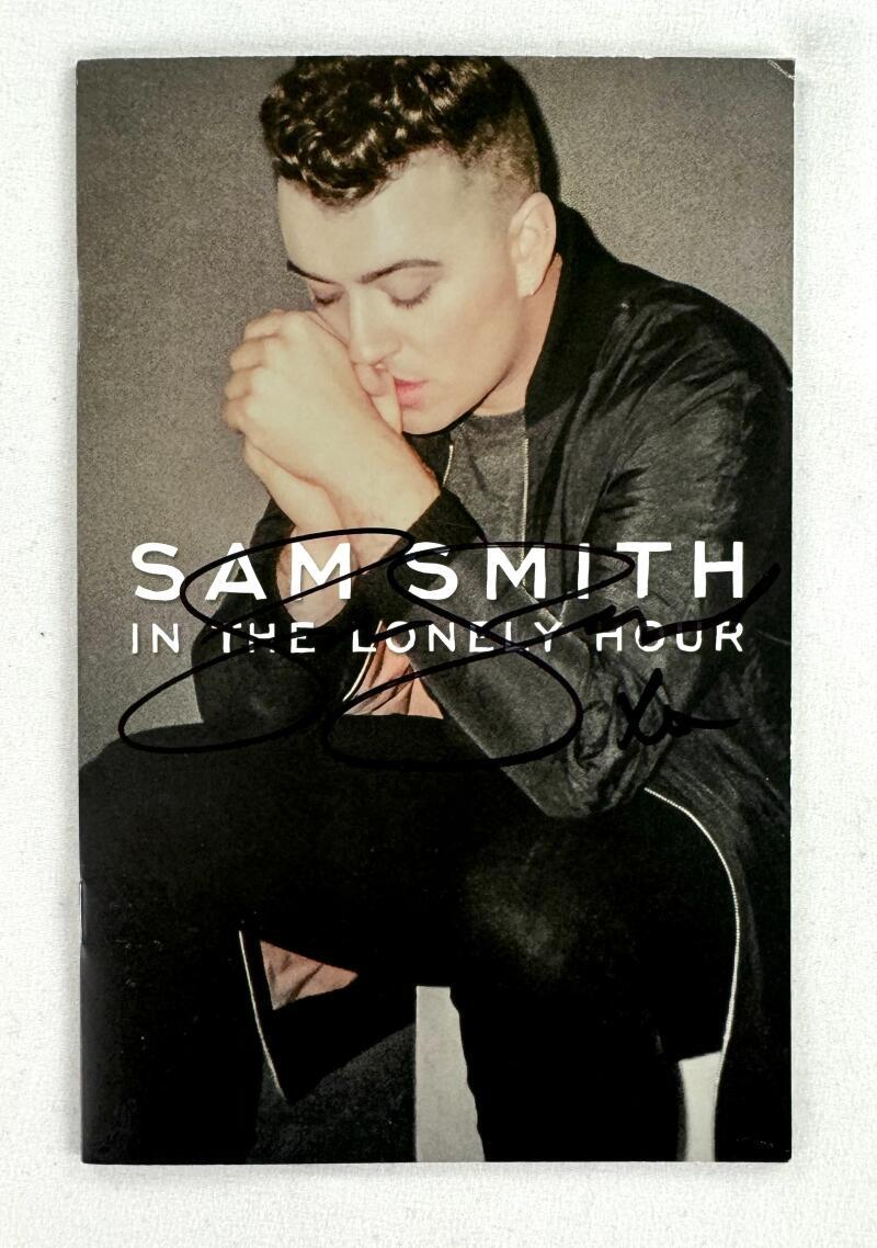 Sam Smith Signed Autograph In the Lonely Hour Booklet - Grammy Winning Singer