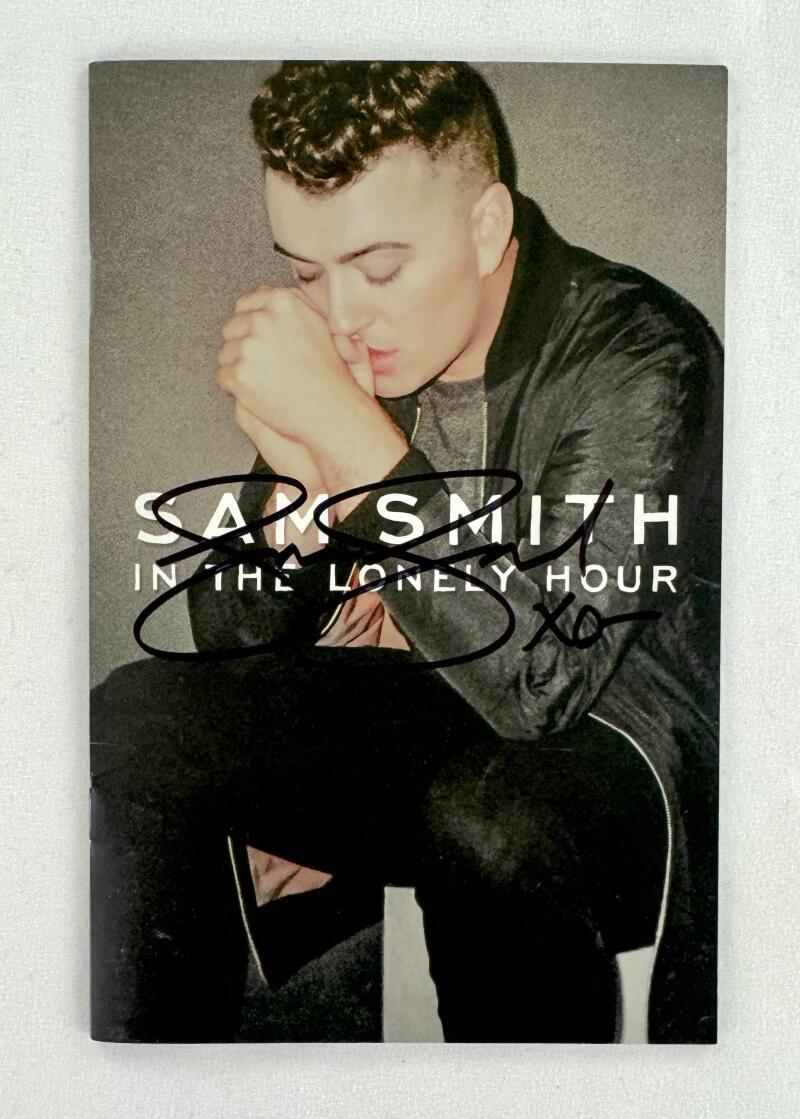 Sam Smith Signed Autograph In the Lonely Hour Booklet - I'm Not the Only One