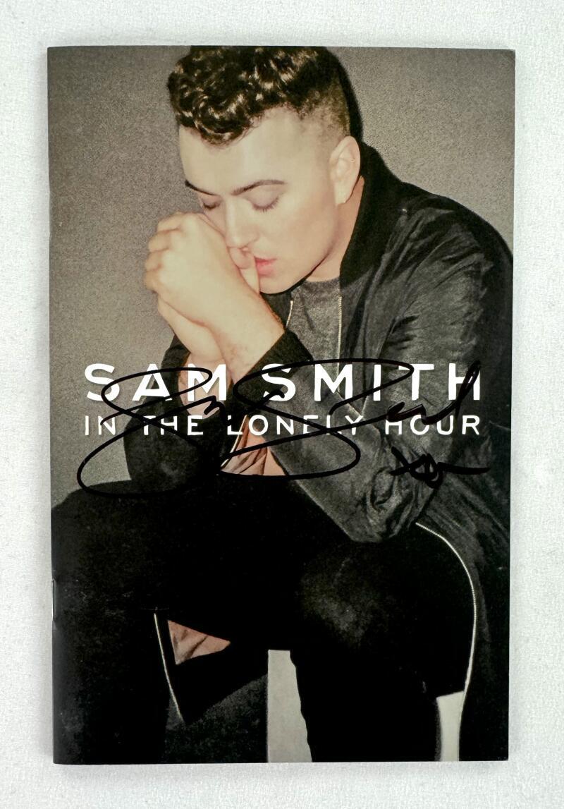 Sam Smith Signed Autograph In the Lonely Hour Booklet - Stay with Me Singer