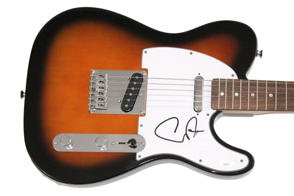 Carlos Santana Signed Autograph Fender Telecaster Guitar - Abraxas w/ JSA COA