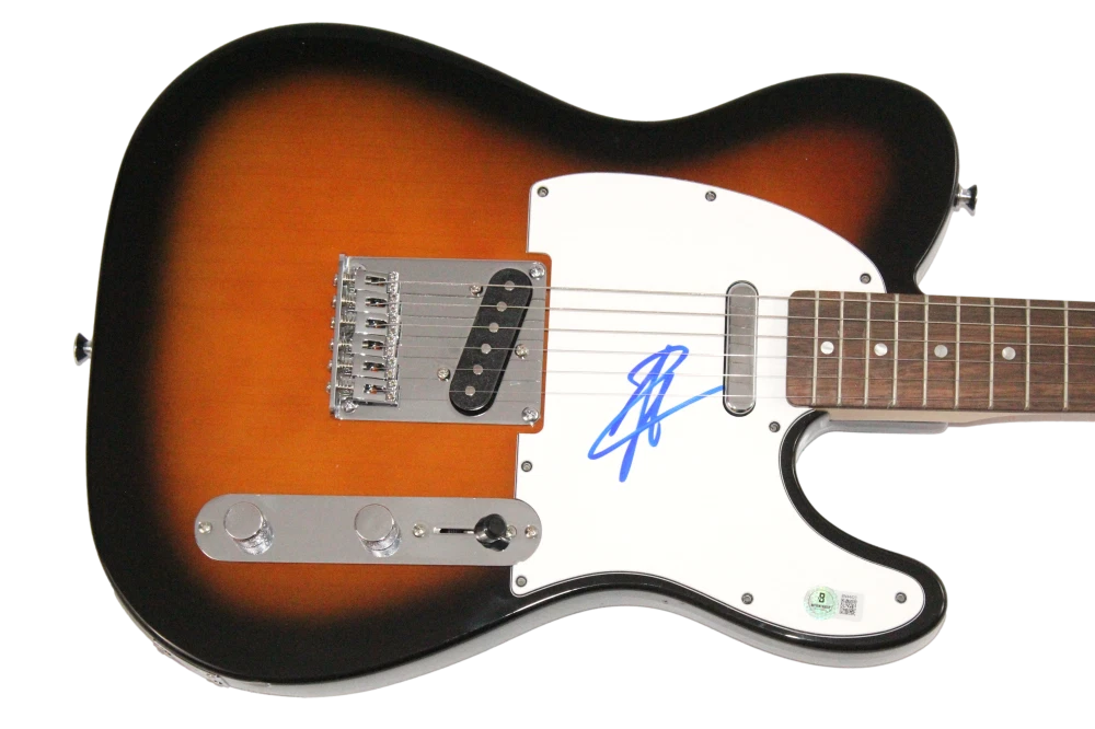 Scott Stapp Creed Signed Autograph Fender Telecaster Guitar - Human Clay Beckett