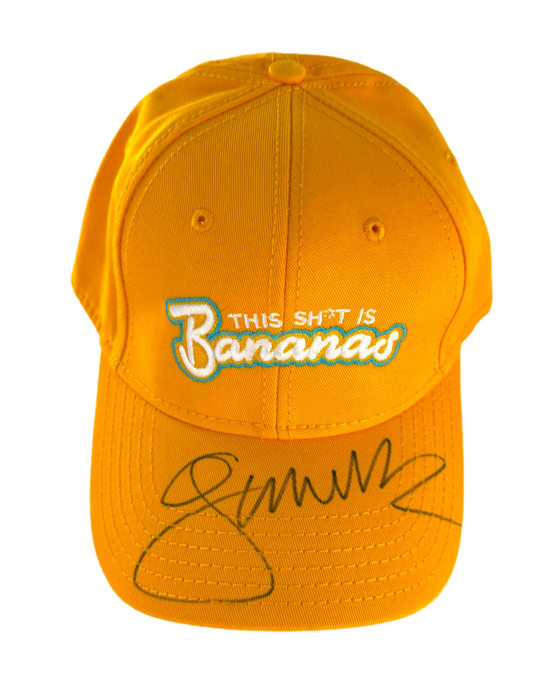 Gwen Stefani Signed Autograph This Sh*t is Bananas Hat Cap The Sweet Escape JSA