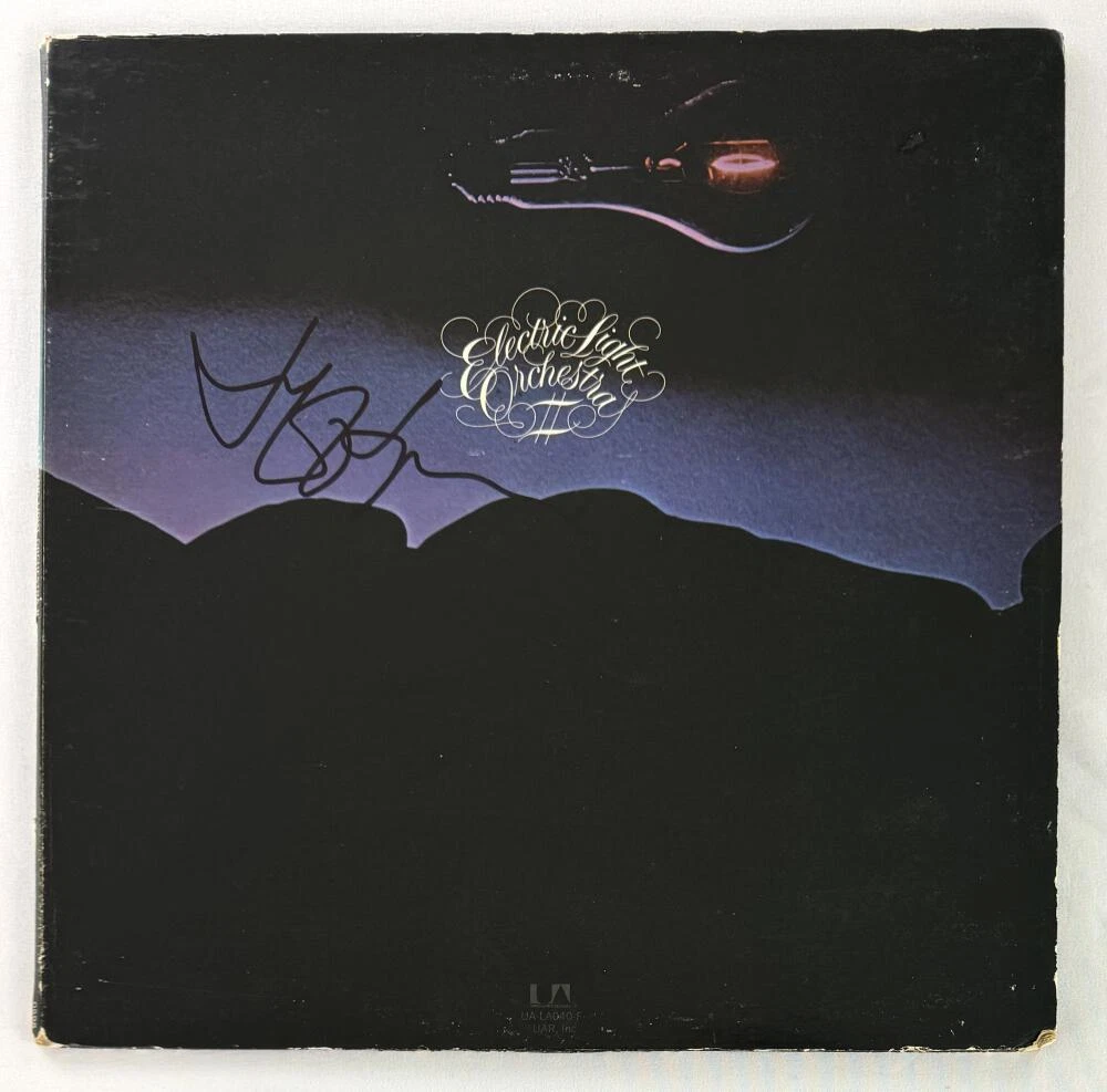 Jeff Lynne EL0 Signed Autograph Album Vinyl Record Electric Light Orchestra JSA