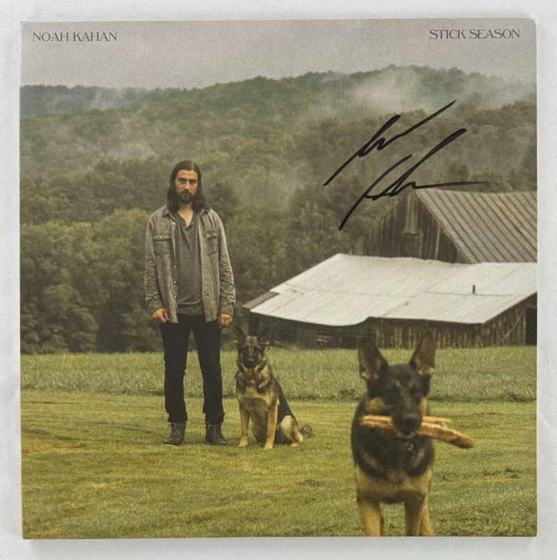 Noah Kahan Signed Autograph Album Vinyl Record LP - Stick Season Singer Beckett