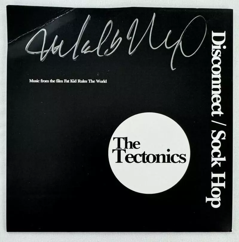 Mike McCready Pearl Jam Signed Autograph 45 RMP Vinyl Record Tectonics JSA COA