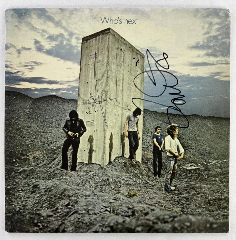 Roger Daltrey Pete Townshend The Who Signed Autograph Album Record - Beckett COA